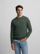 Jersey liso cuello caja verde