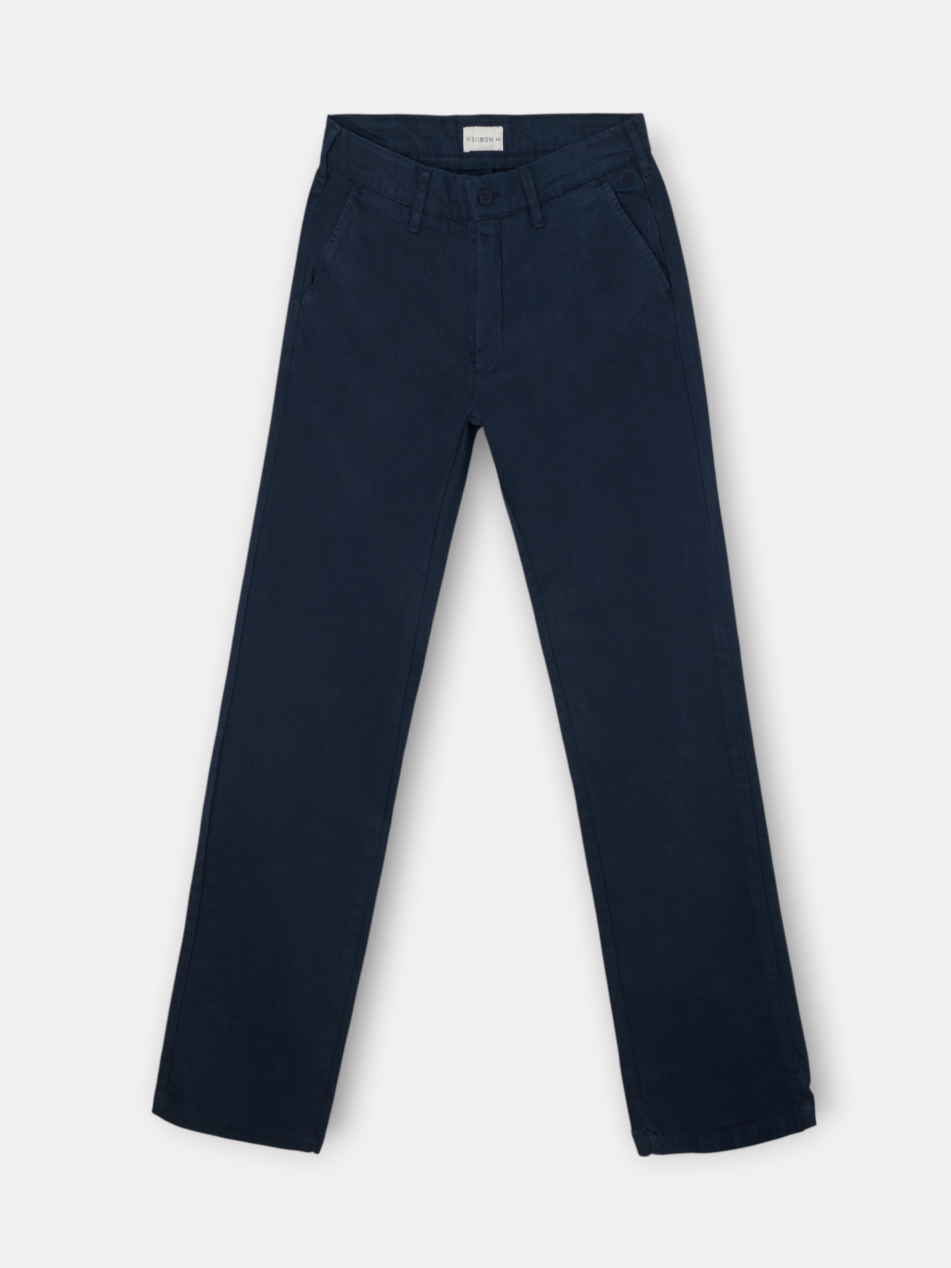 Pantalon chino sport bleu marine