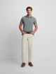 Pantalon sport cinco bolsillos piedra