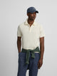 Polo classique uni crème