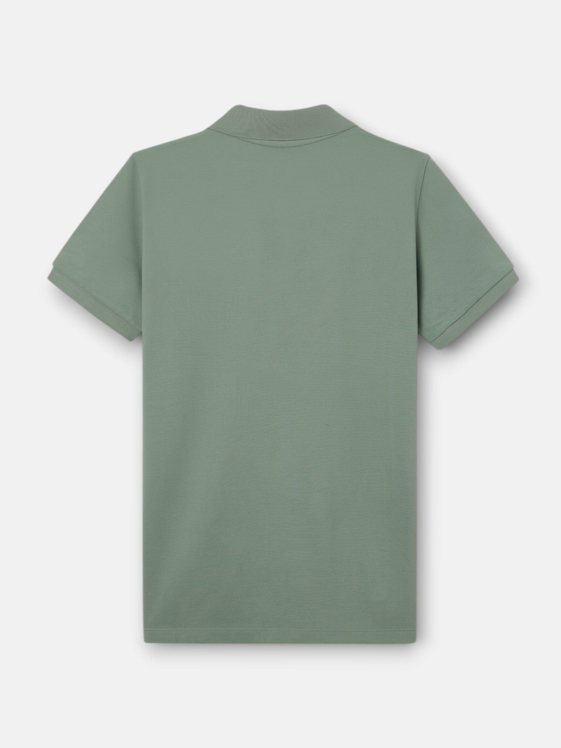 Polo clasico liso verde