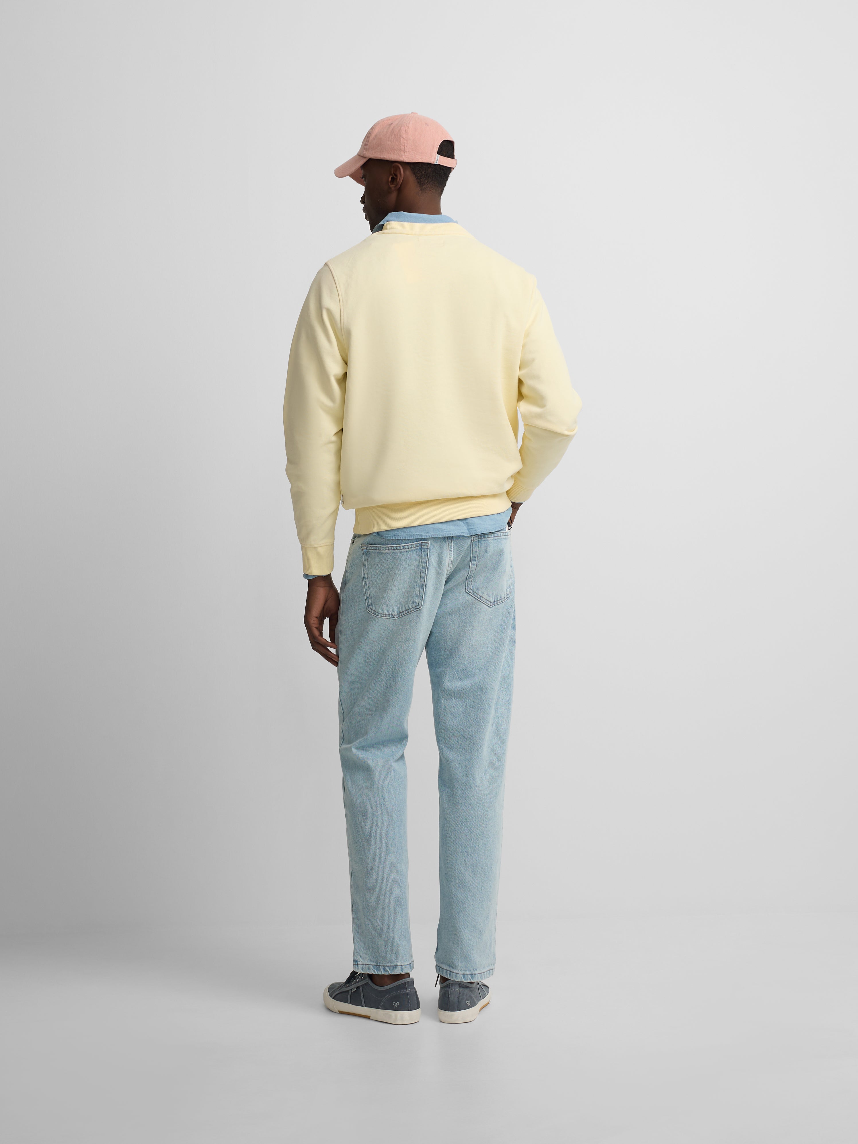 Silbon sweatshirt with yellow mini logo