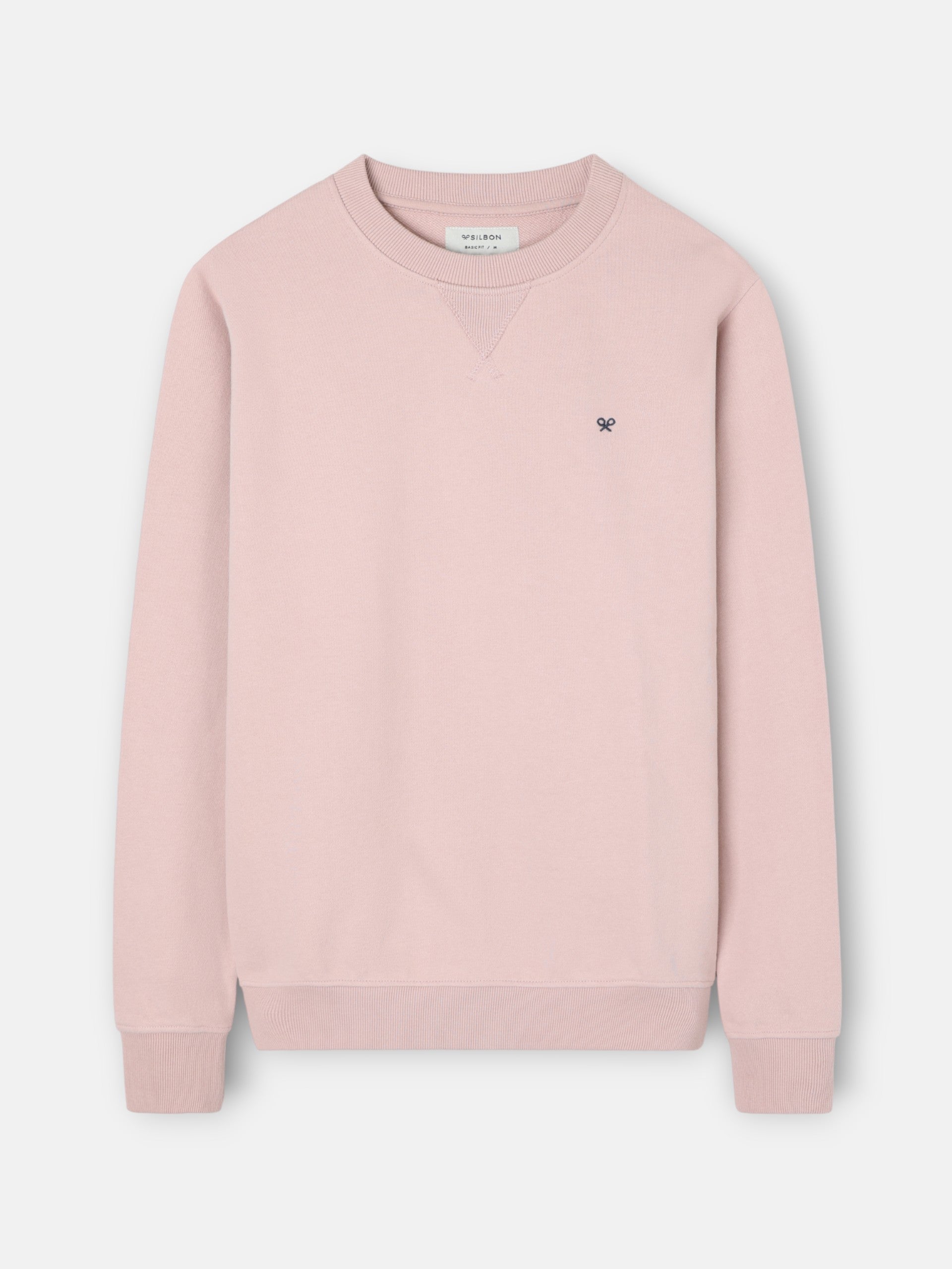 Silbon coral mini logo sweatshirt