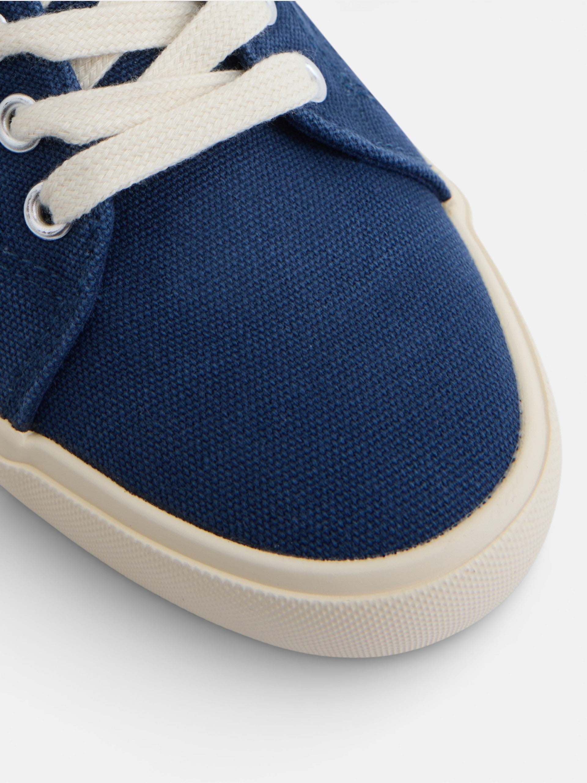 Zapatilla clasica lona azul marino