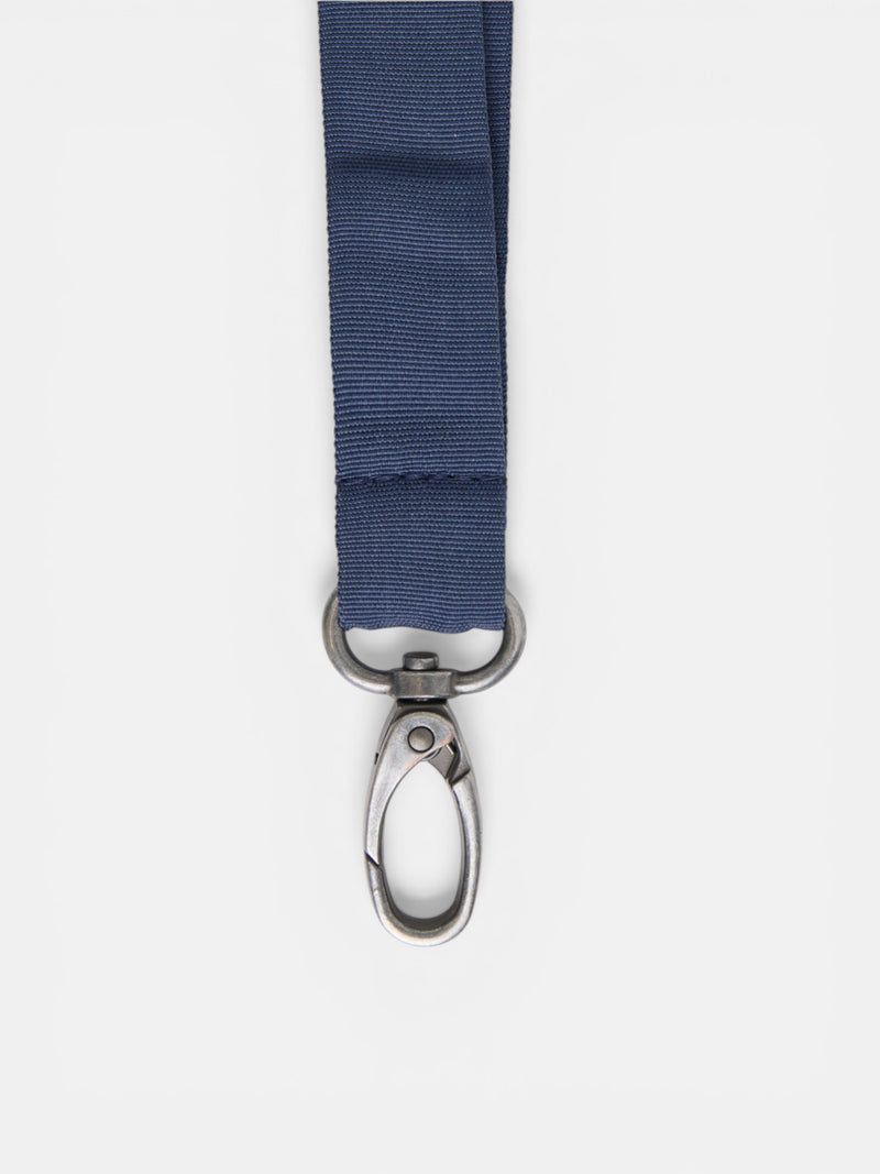 Navy blue Silbon lanyard