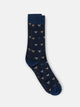 Chaussettes multiraquettes couleurs bleu