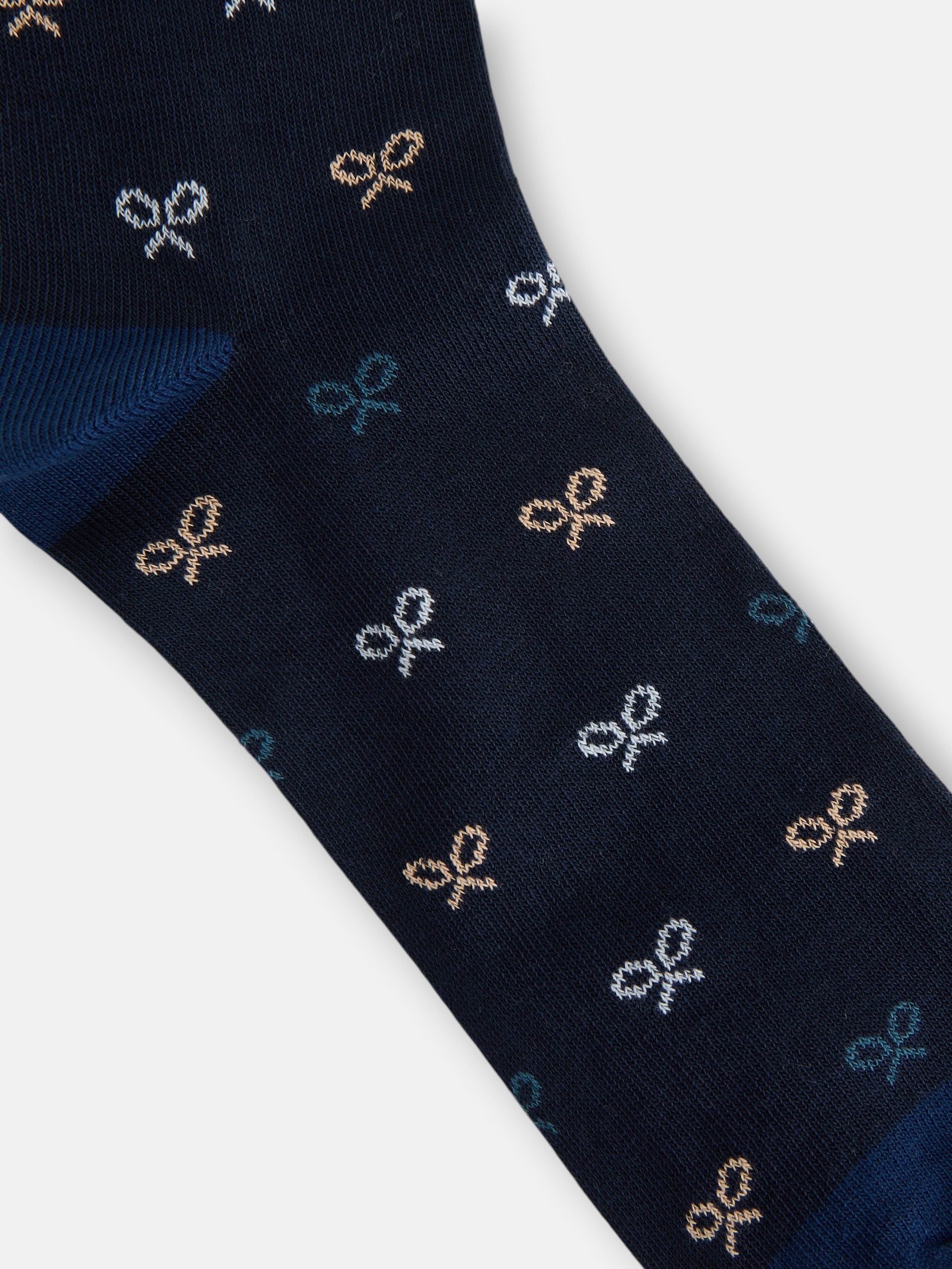 Chaussettes multiraquettes couleurs bleu