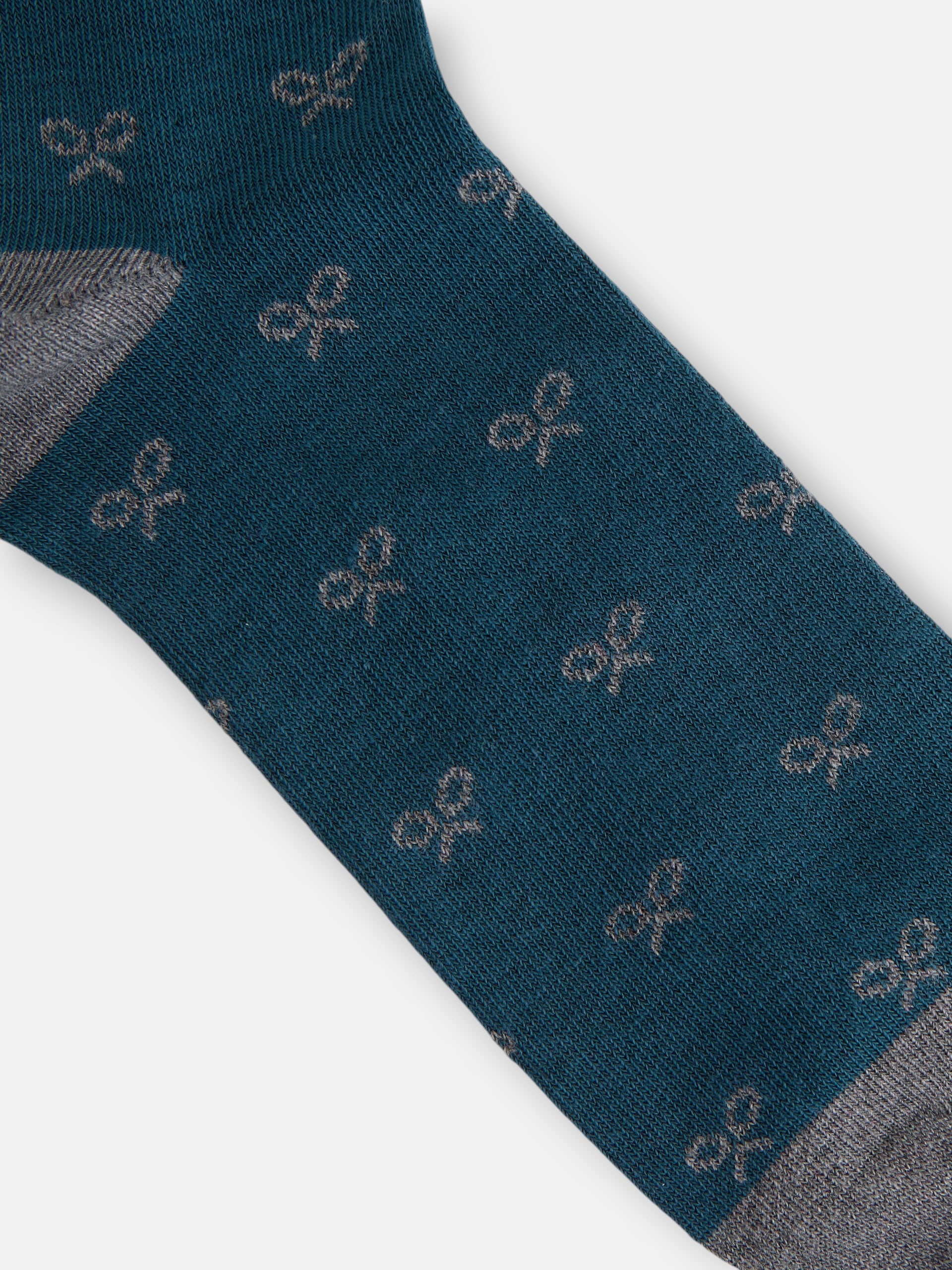 Dark green multi-racket sock
