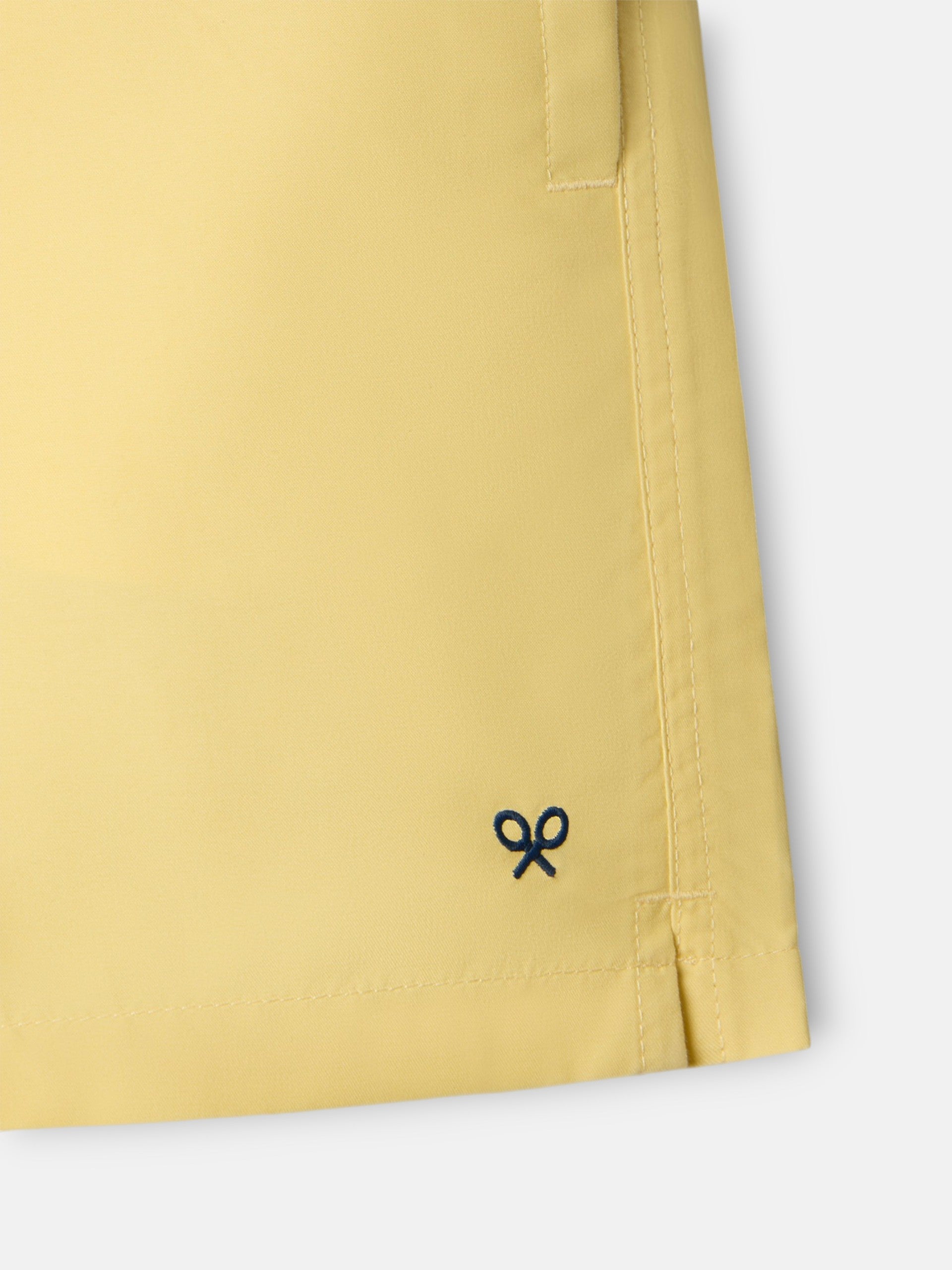 Maillot de bain uni jaune