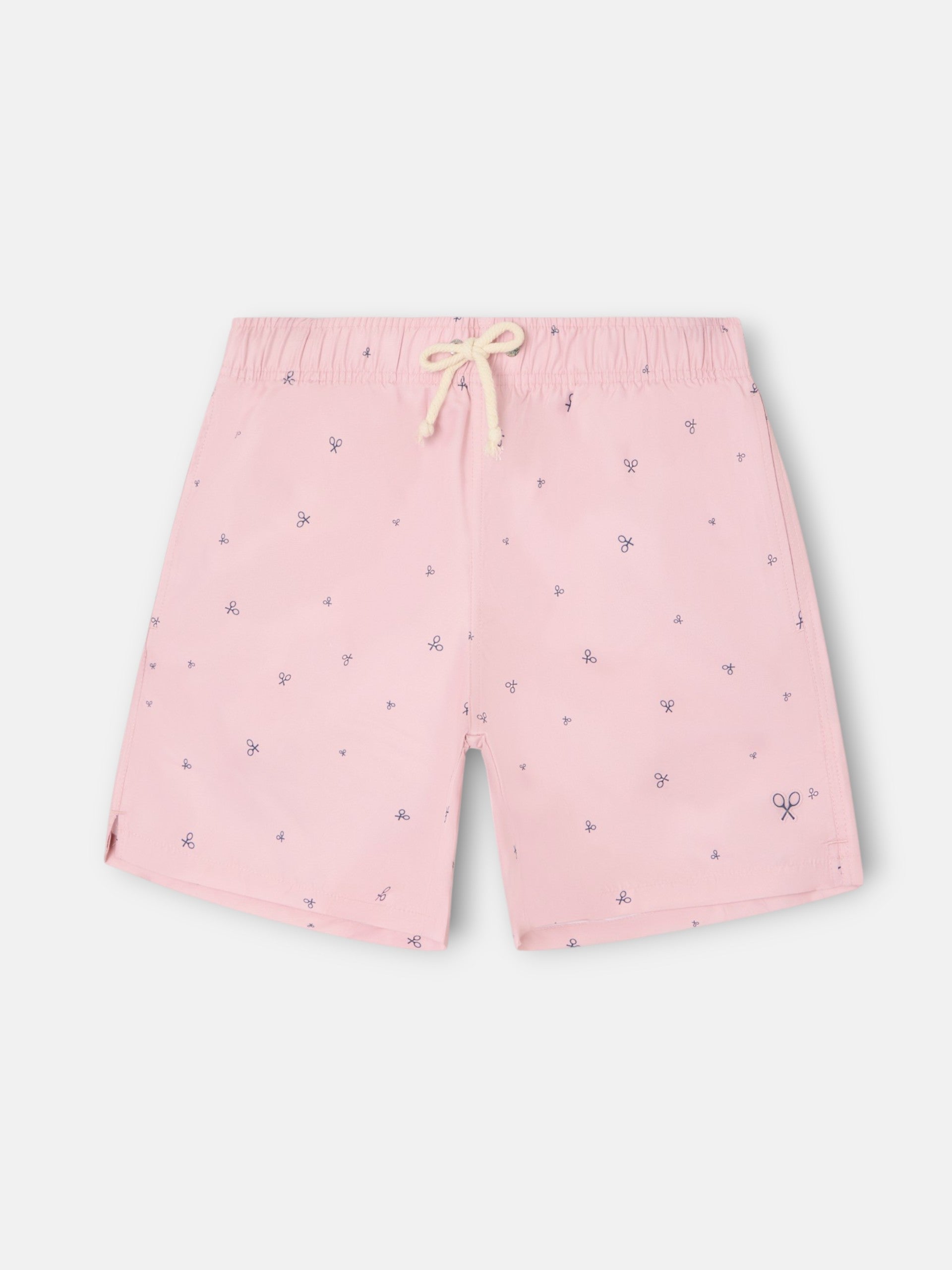 Bañador miniraquetas coral