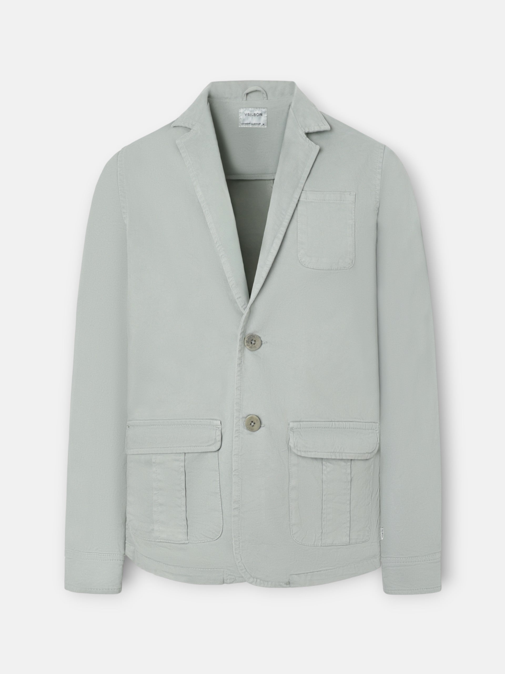 Blazer semi-vert gris
