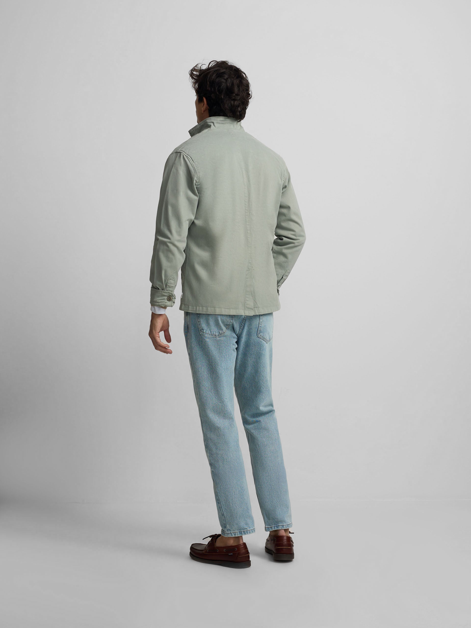 Blazer semi-vert gris