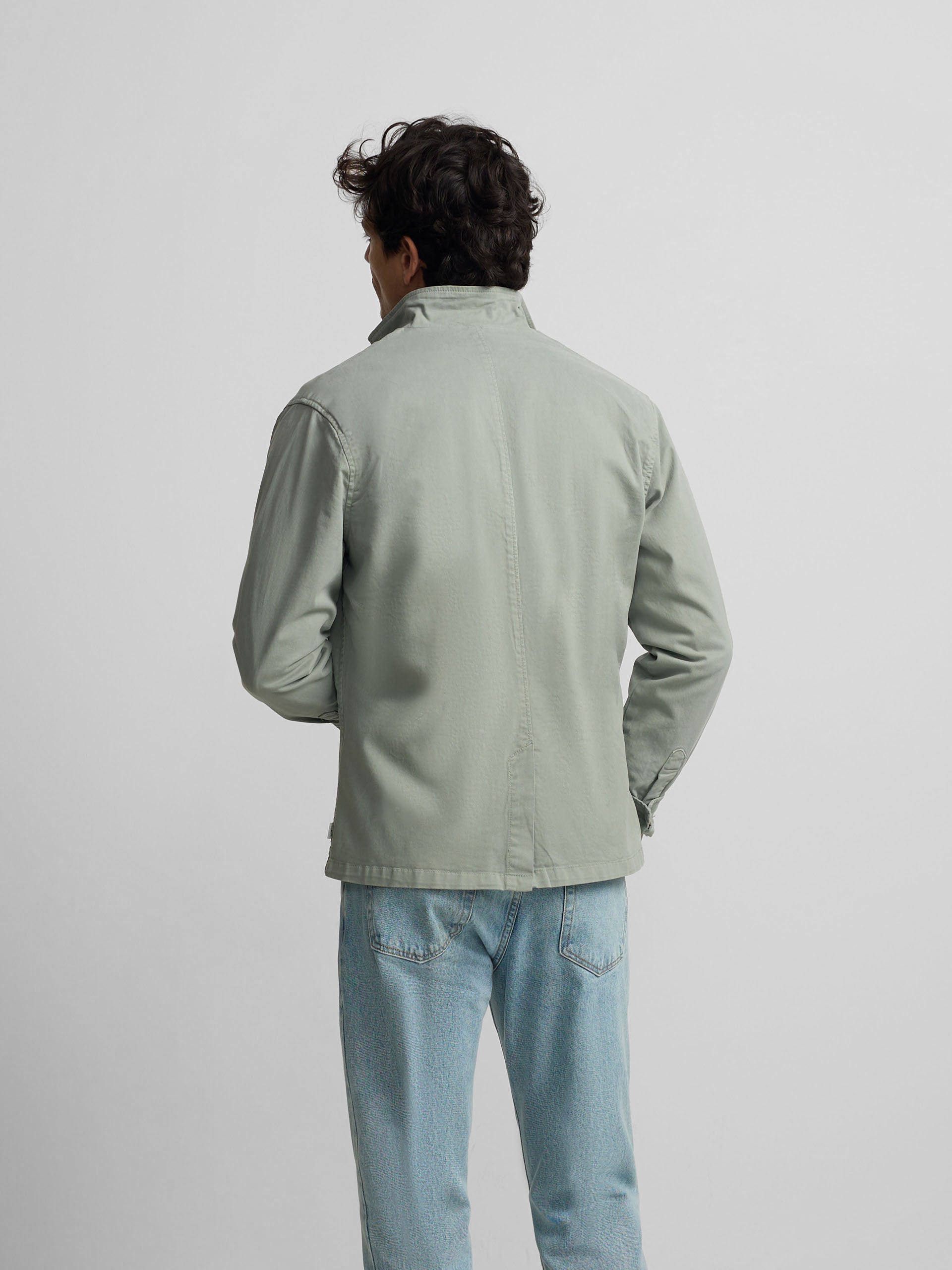 Blazer semi-vert gris