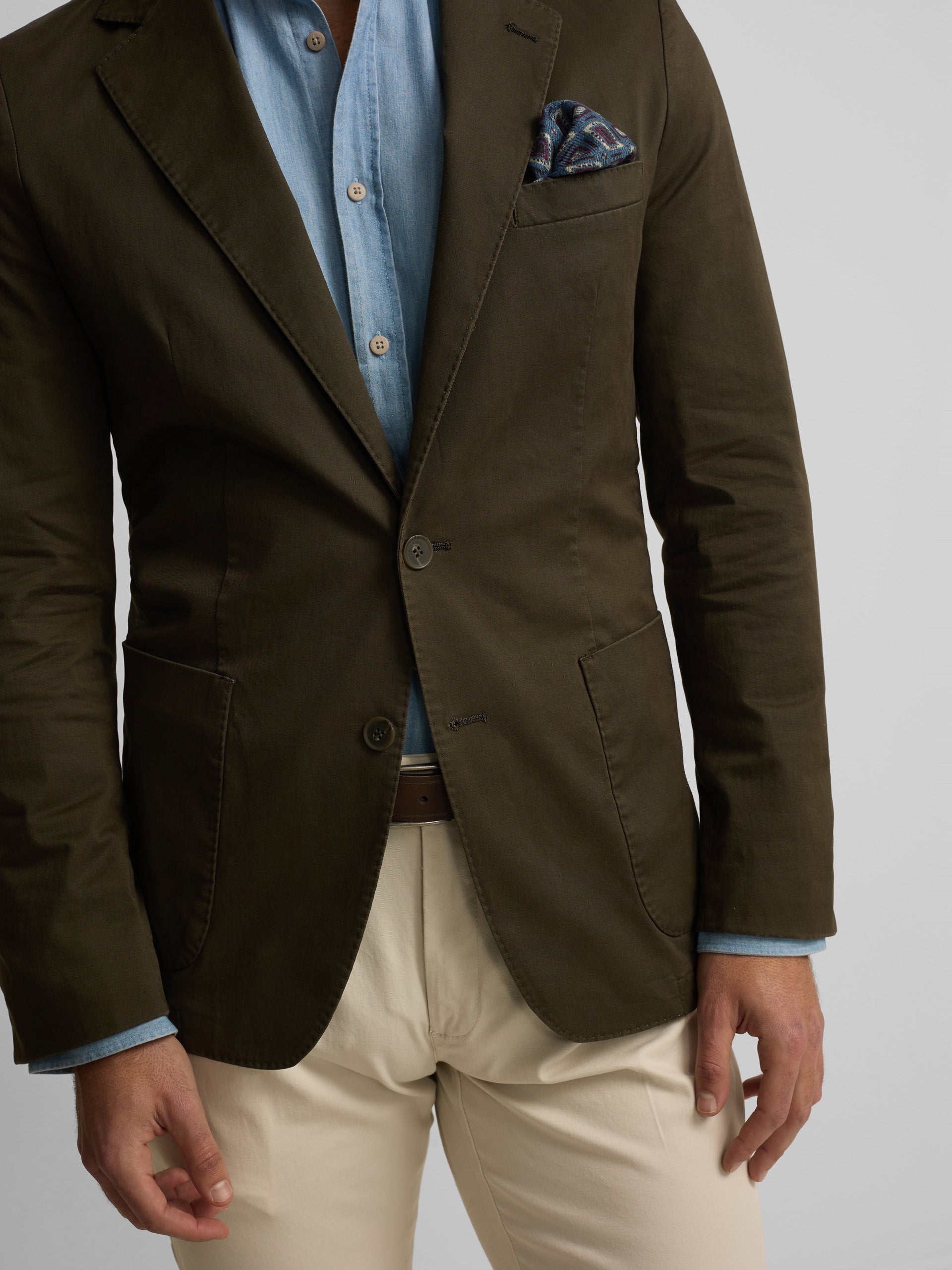 Veste décontractée verte