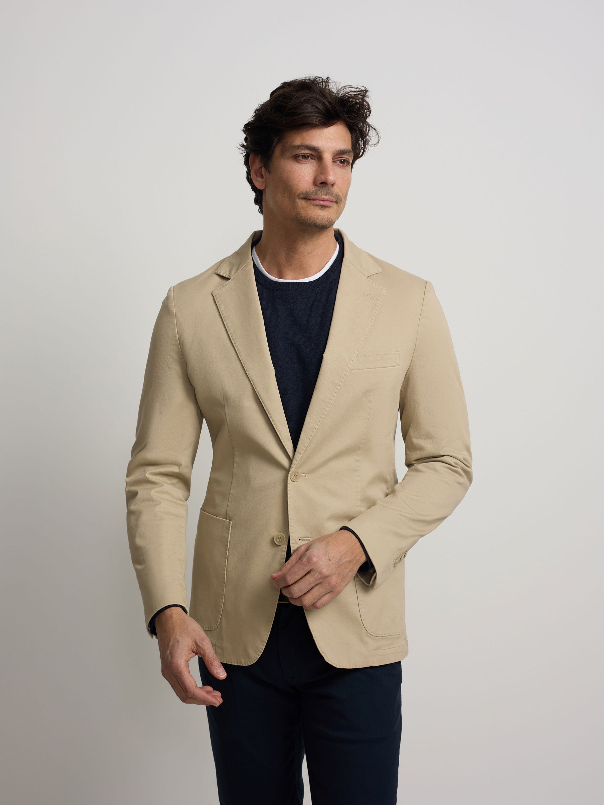 Veste décontractée beige