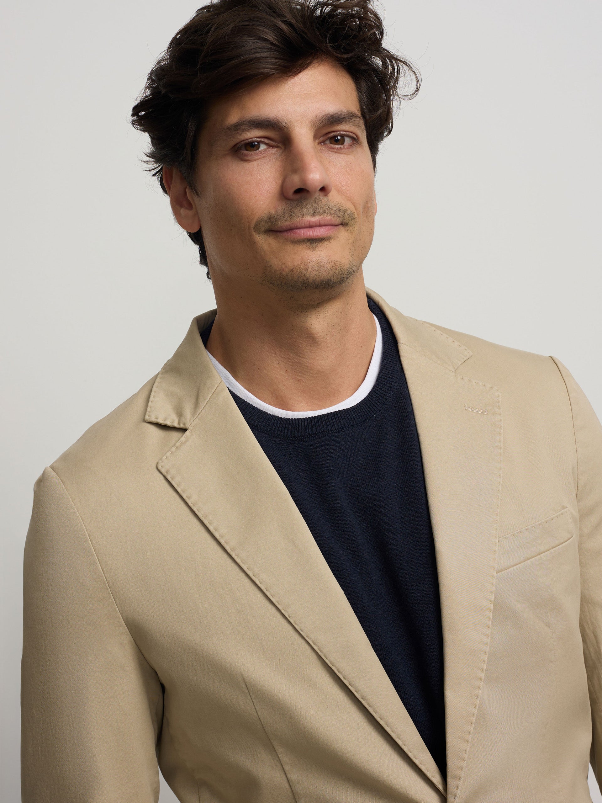 Veste décontractée beige