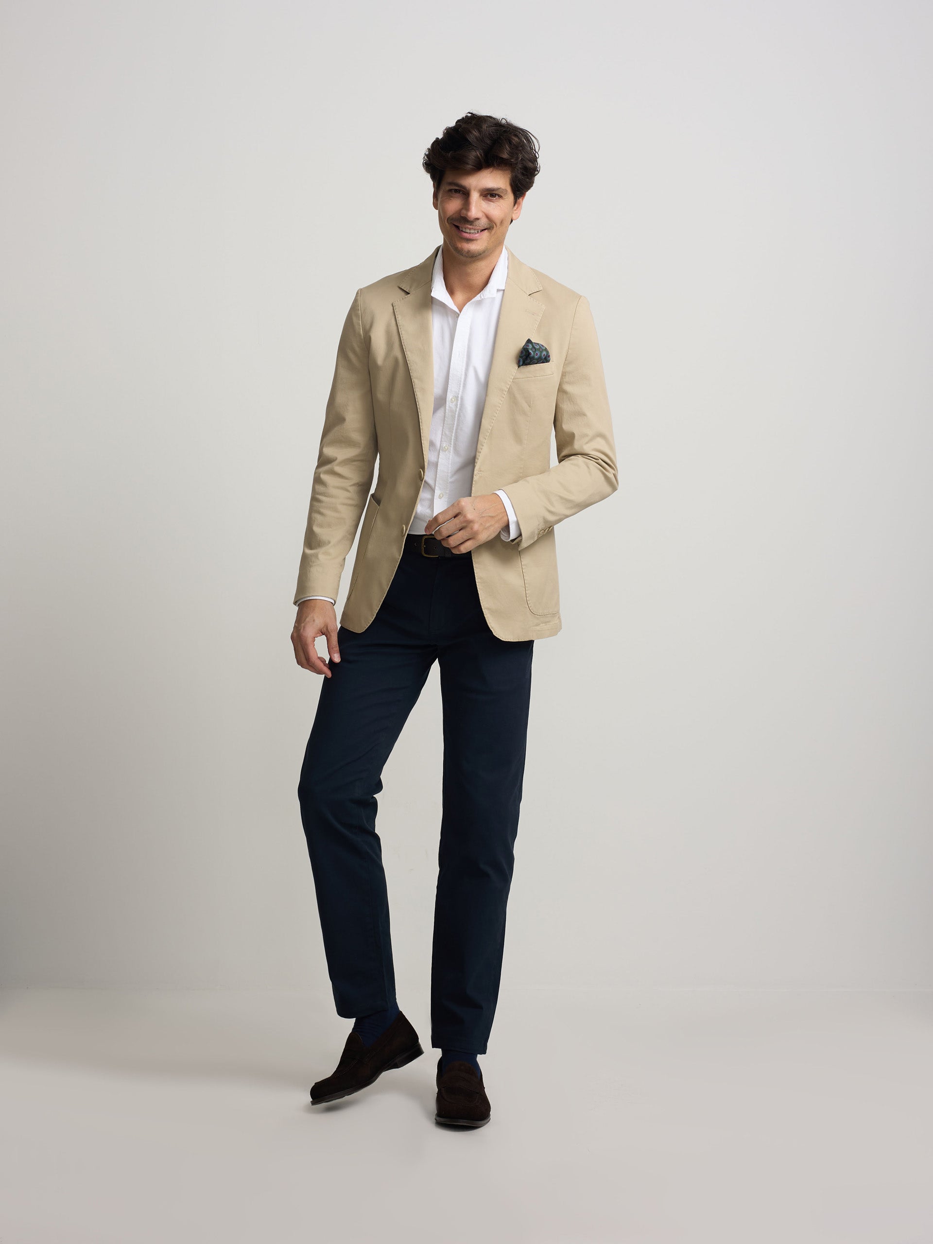 Veste décontractée beige