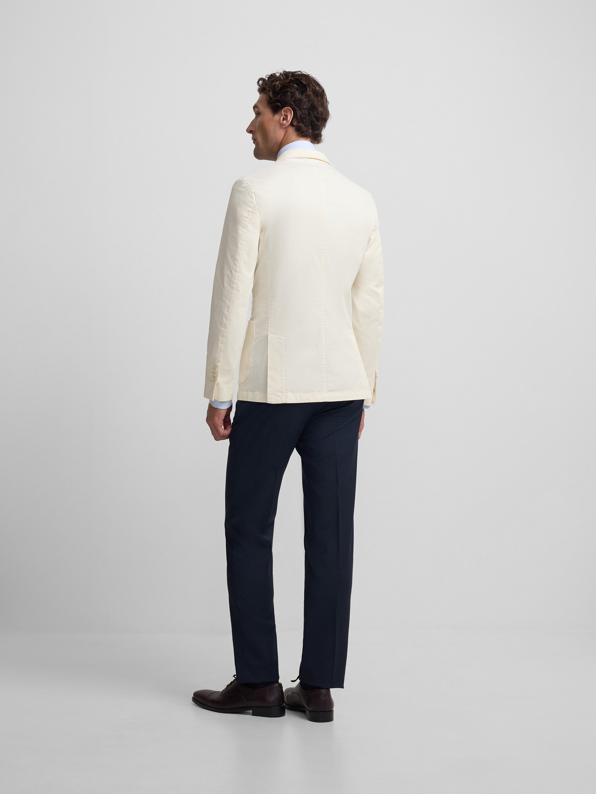 Veste décontractée couleur pierre