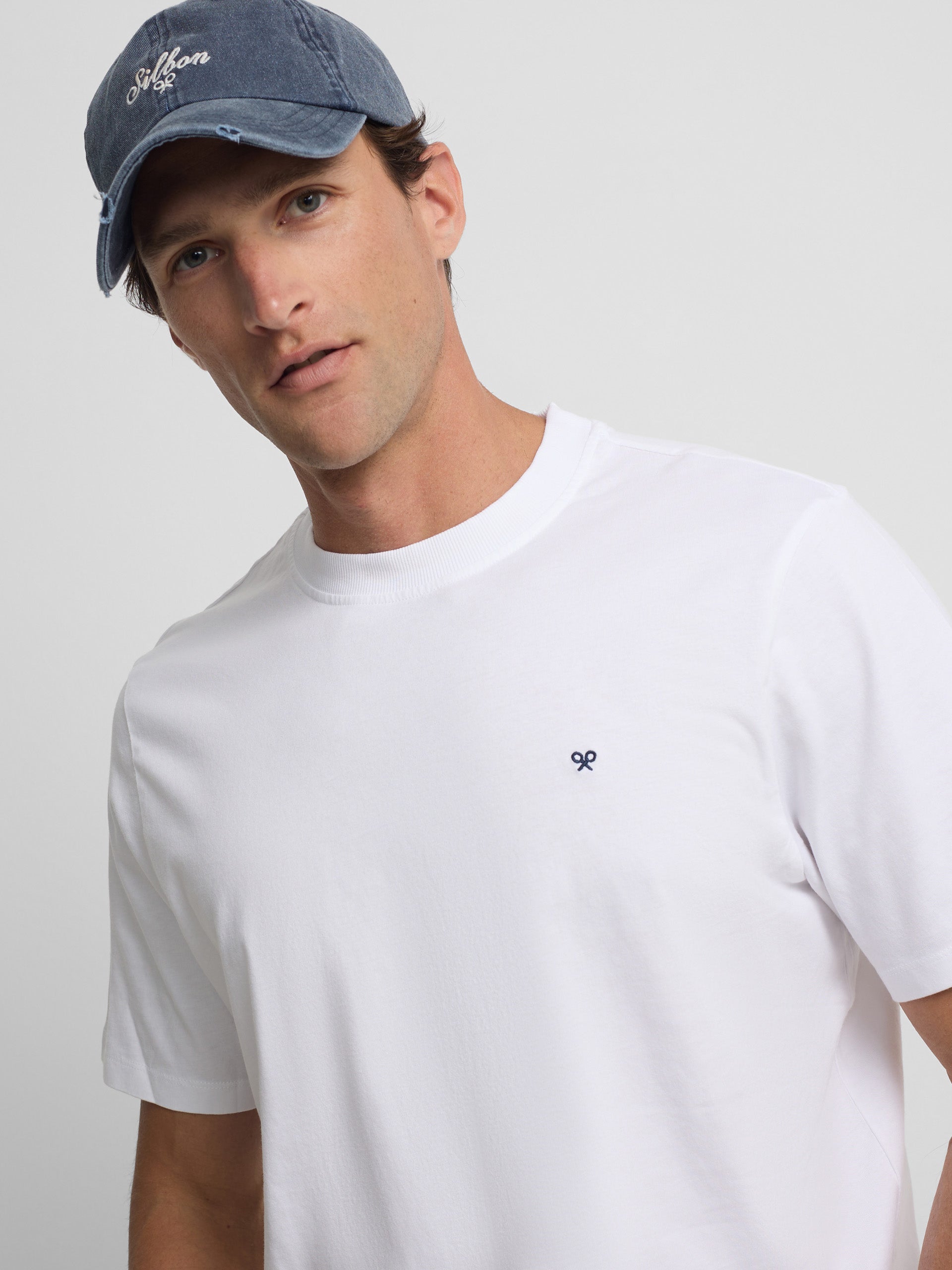 Silbon Club Saint Tropez White T-shirt