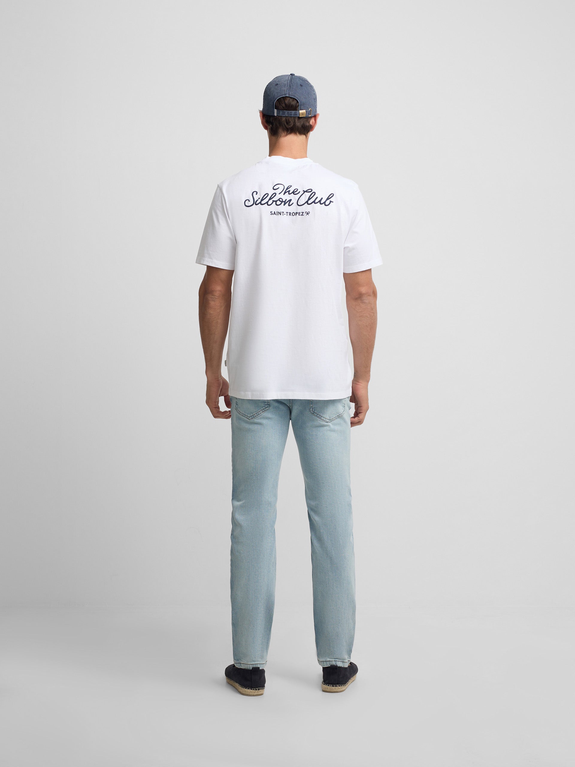 Silbon Club Saint Tropez White T-shirt
