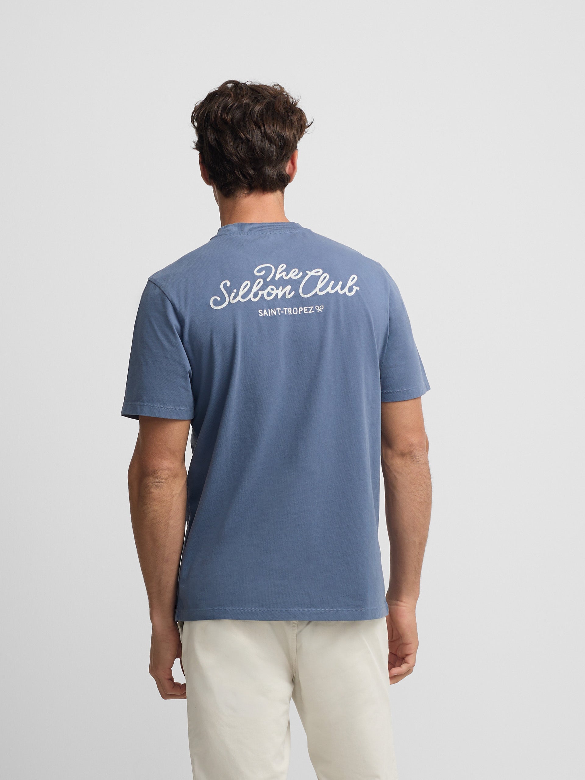 Camisola Silbon club Saint Tropez azul-marinho