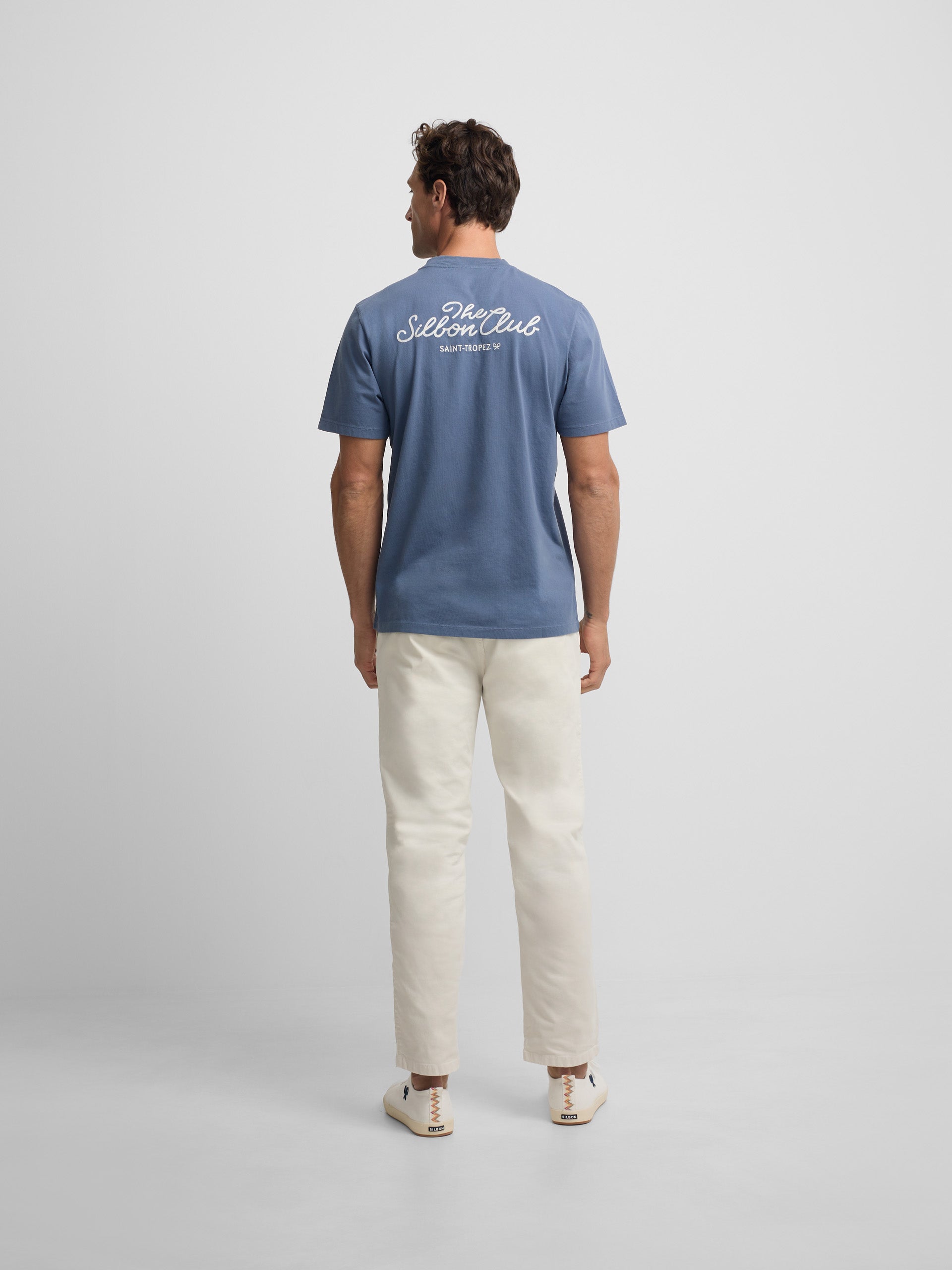 Camisola Silbon club Saint Tropez azul-marinho