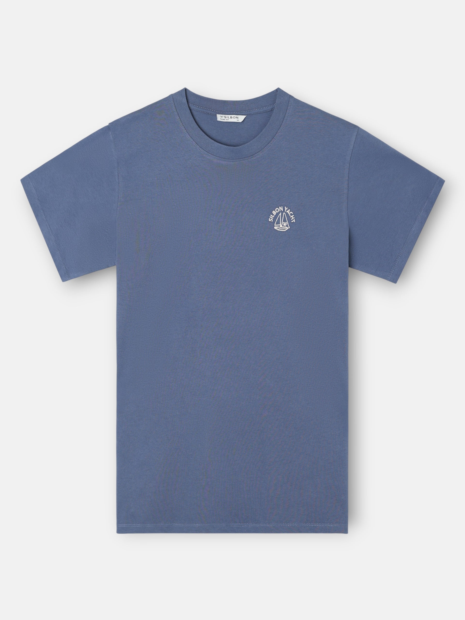 Camiseta Silbon Yacht azul indigo
