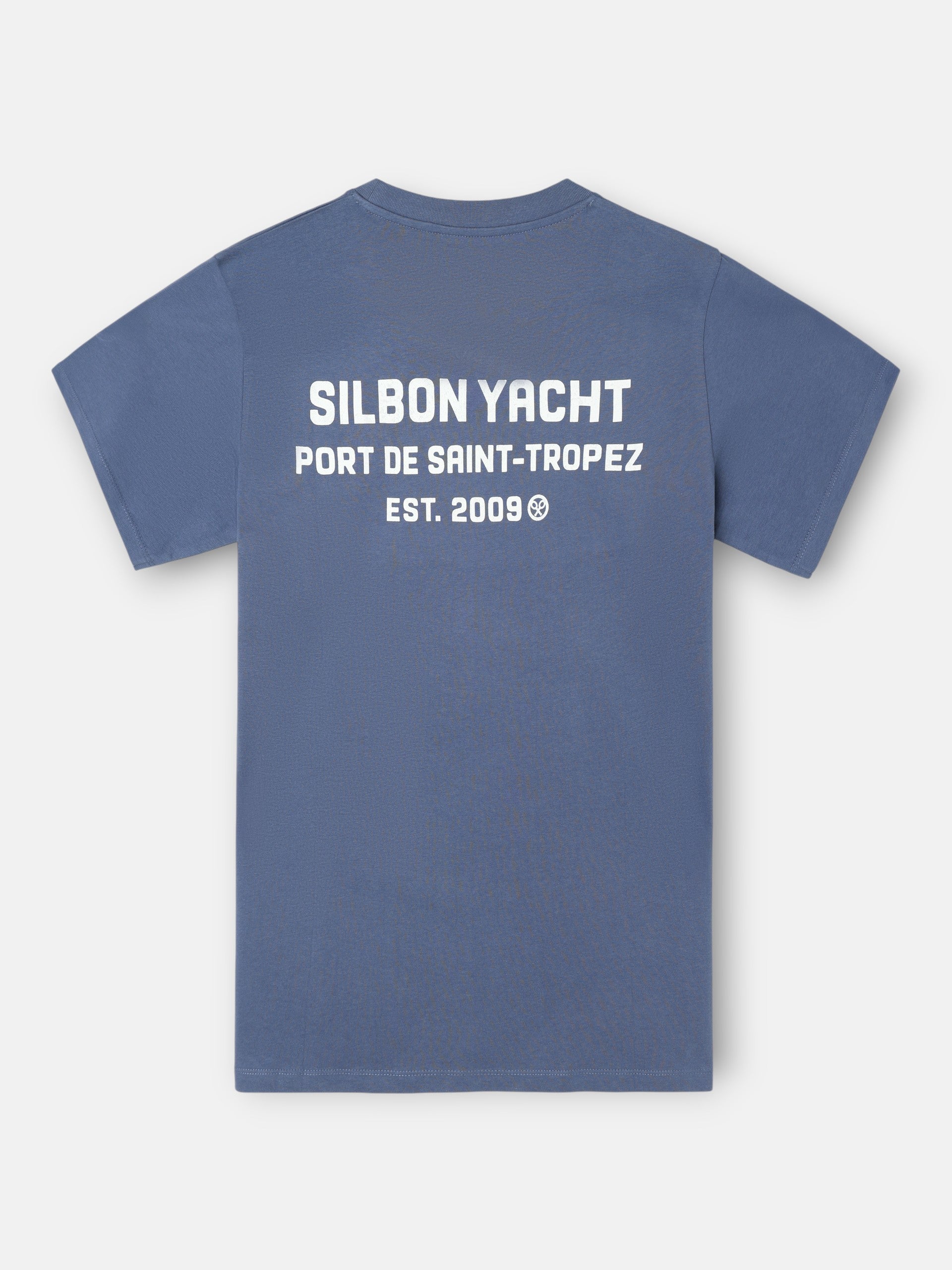 Camiseta Silbon Yacht azul indigo