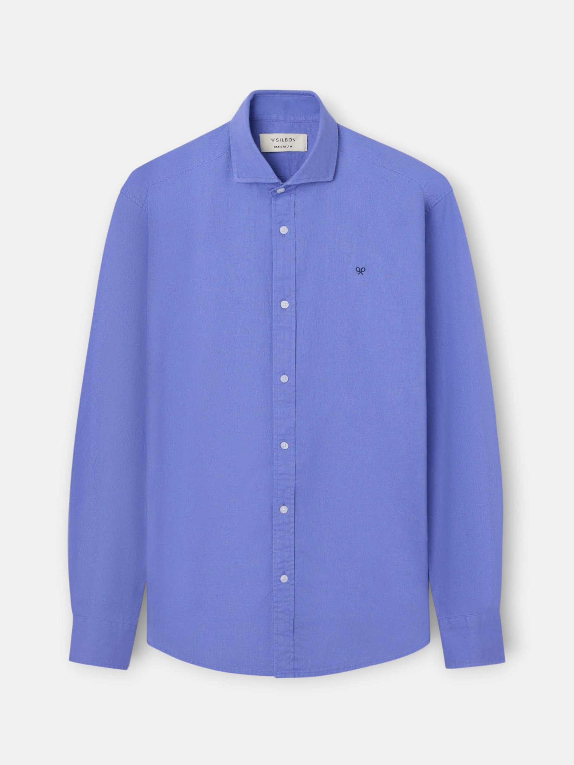Camisa sport summer lino azul