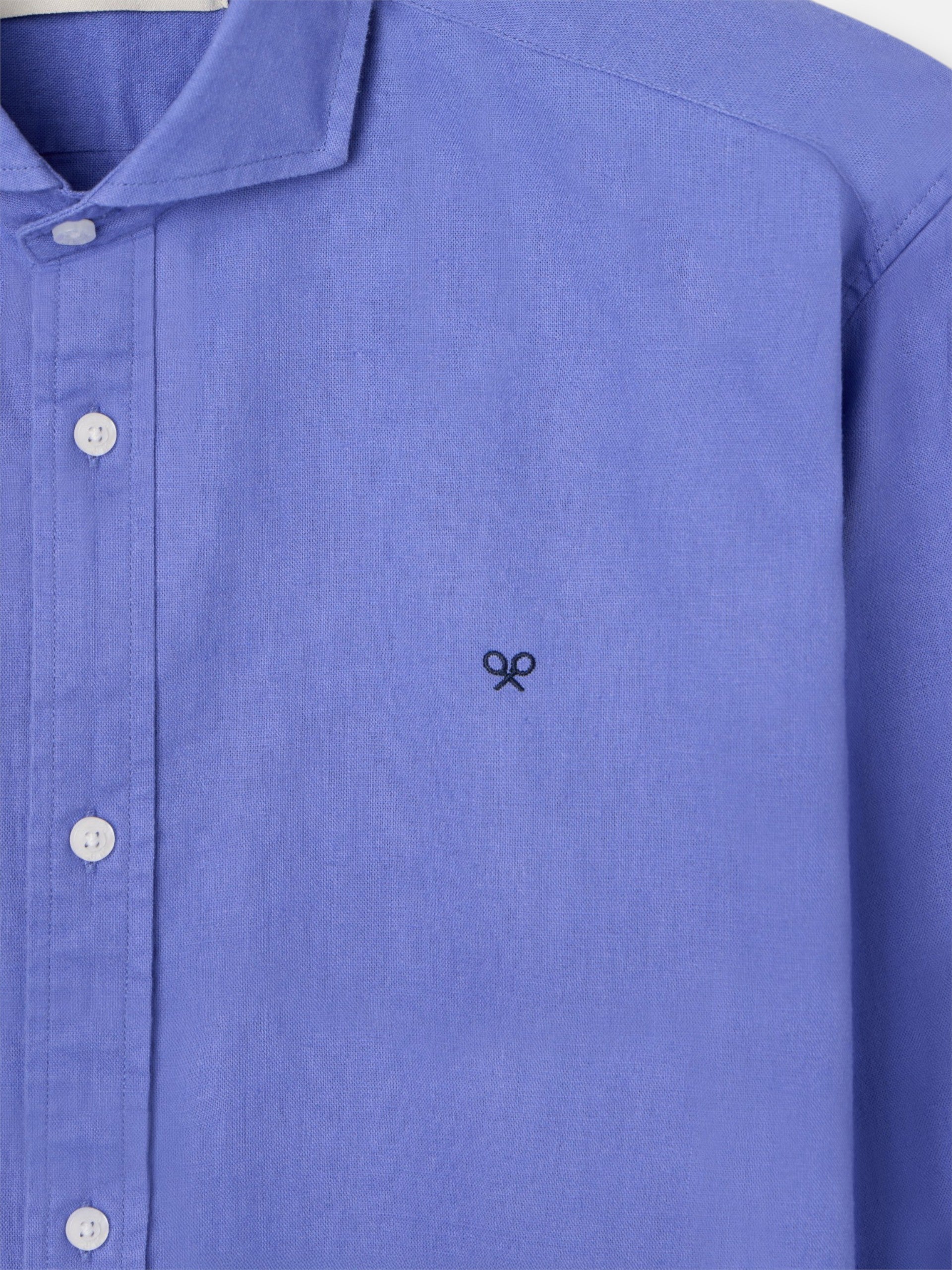 Camisa sport summer lino azul