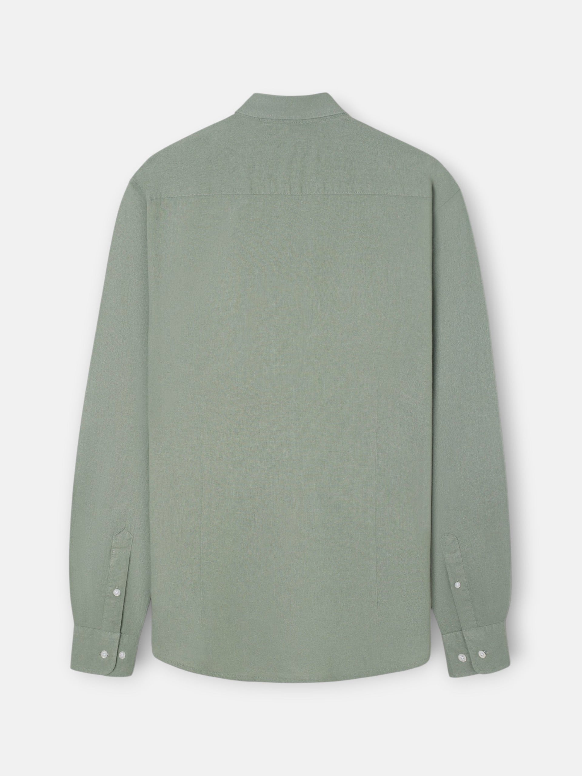 Camisa sport lino green