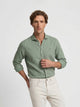 Camisa sport lino green