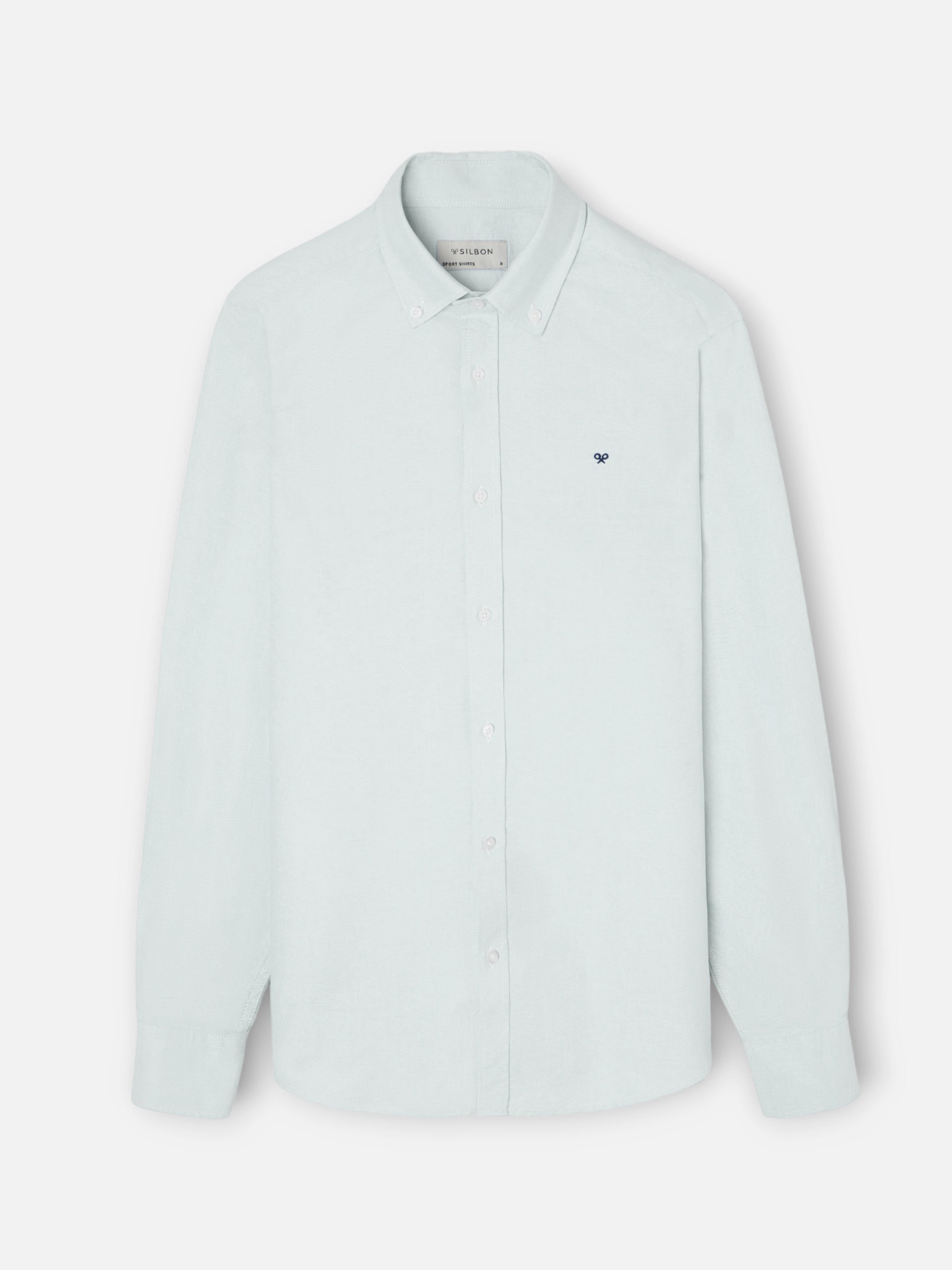 Camisa sport oxford verde claro
