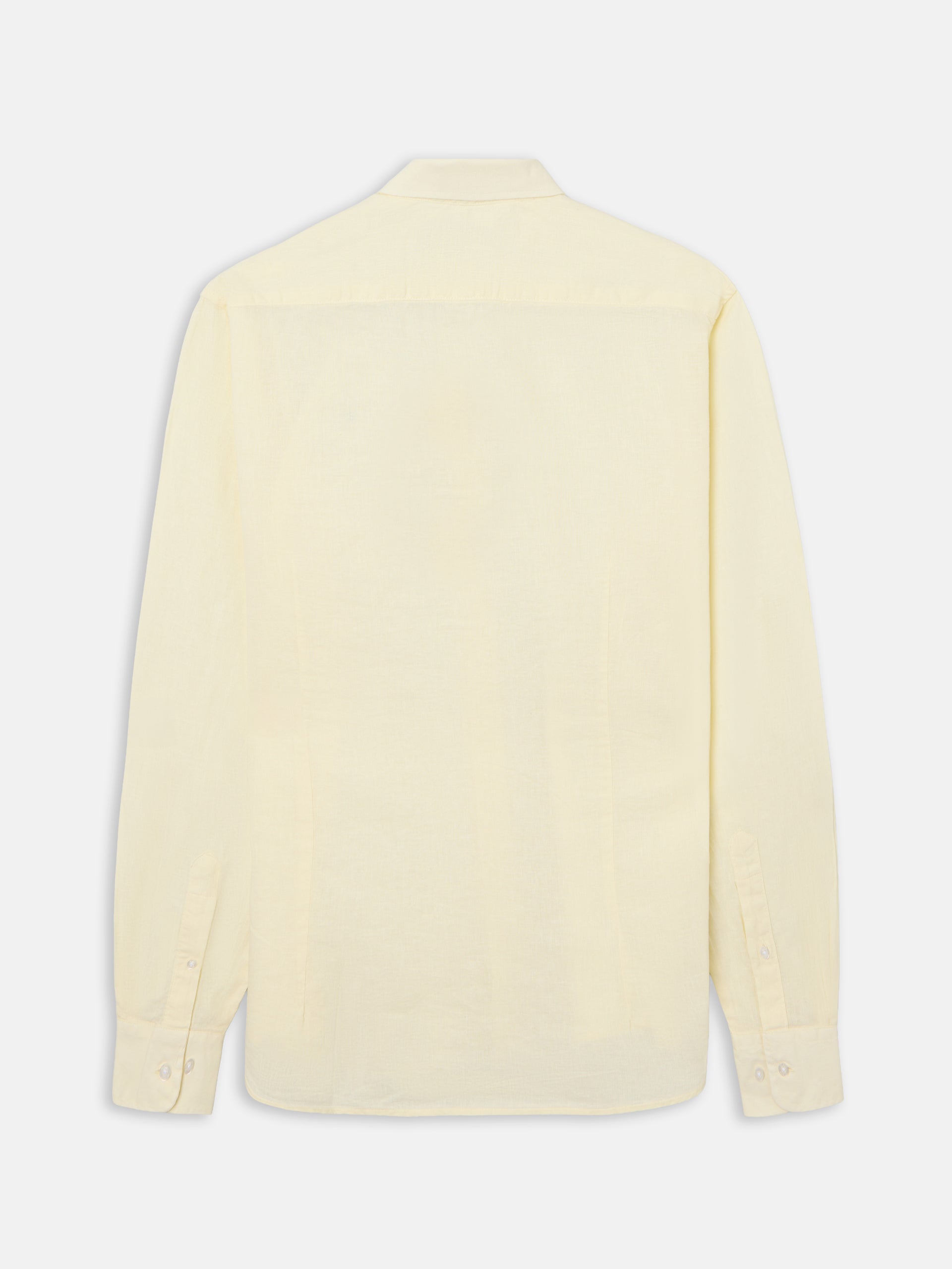 Camisa sport lino amarillo