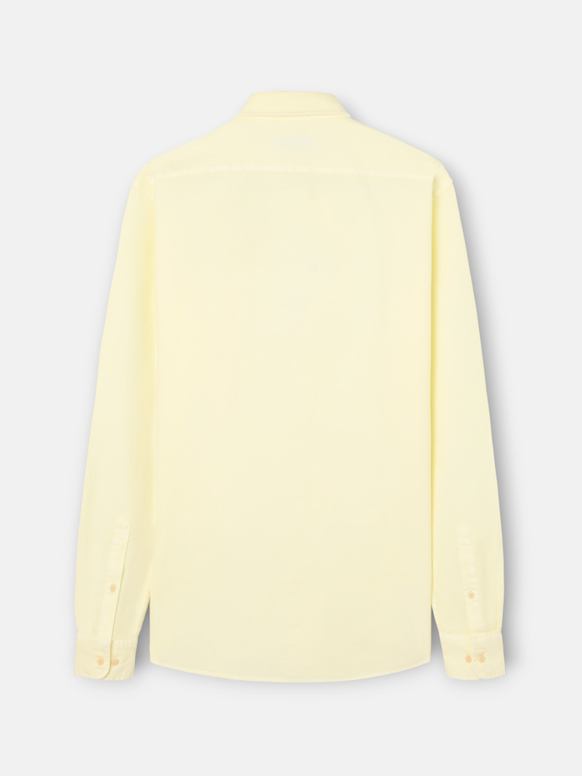 Camisa sport estrutura logótipo amarelo