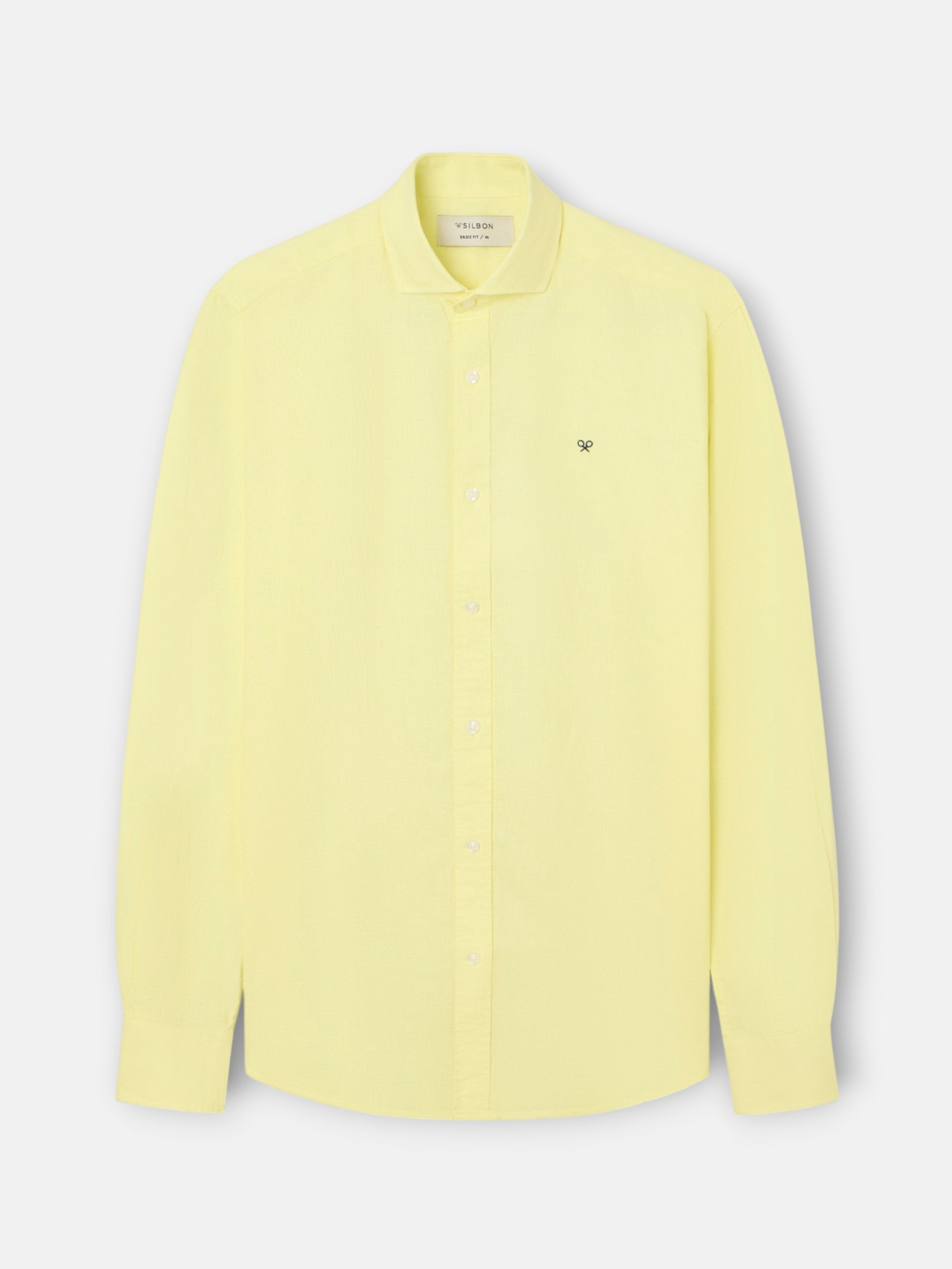 Camisa sport summer lino amarillo
