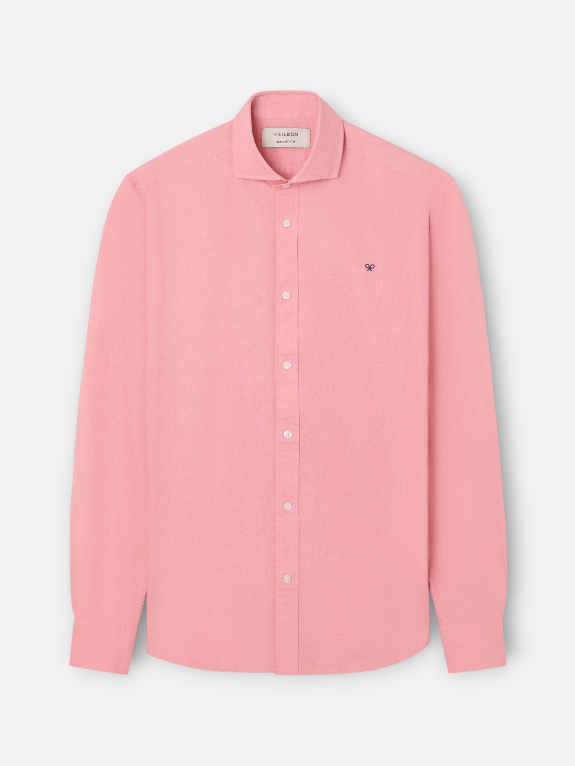 Camisa sport summer lino rosa