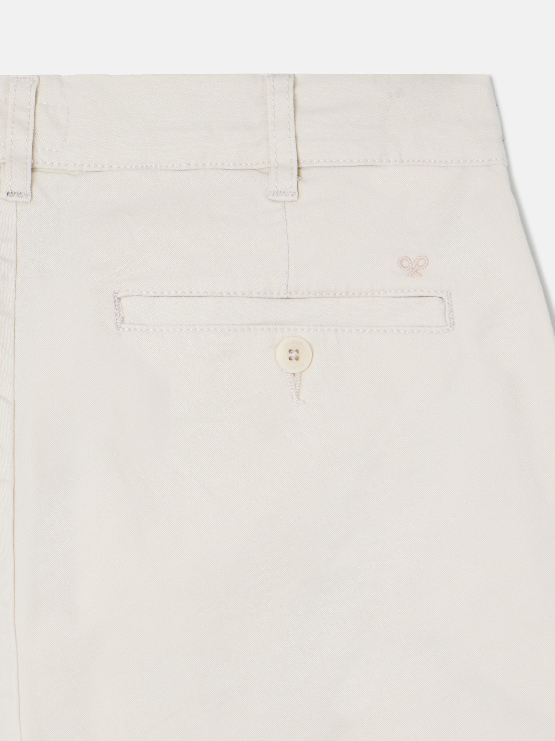 Stone pleated sport chino trousers