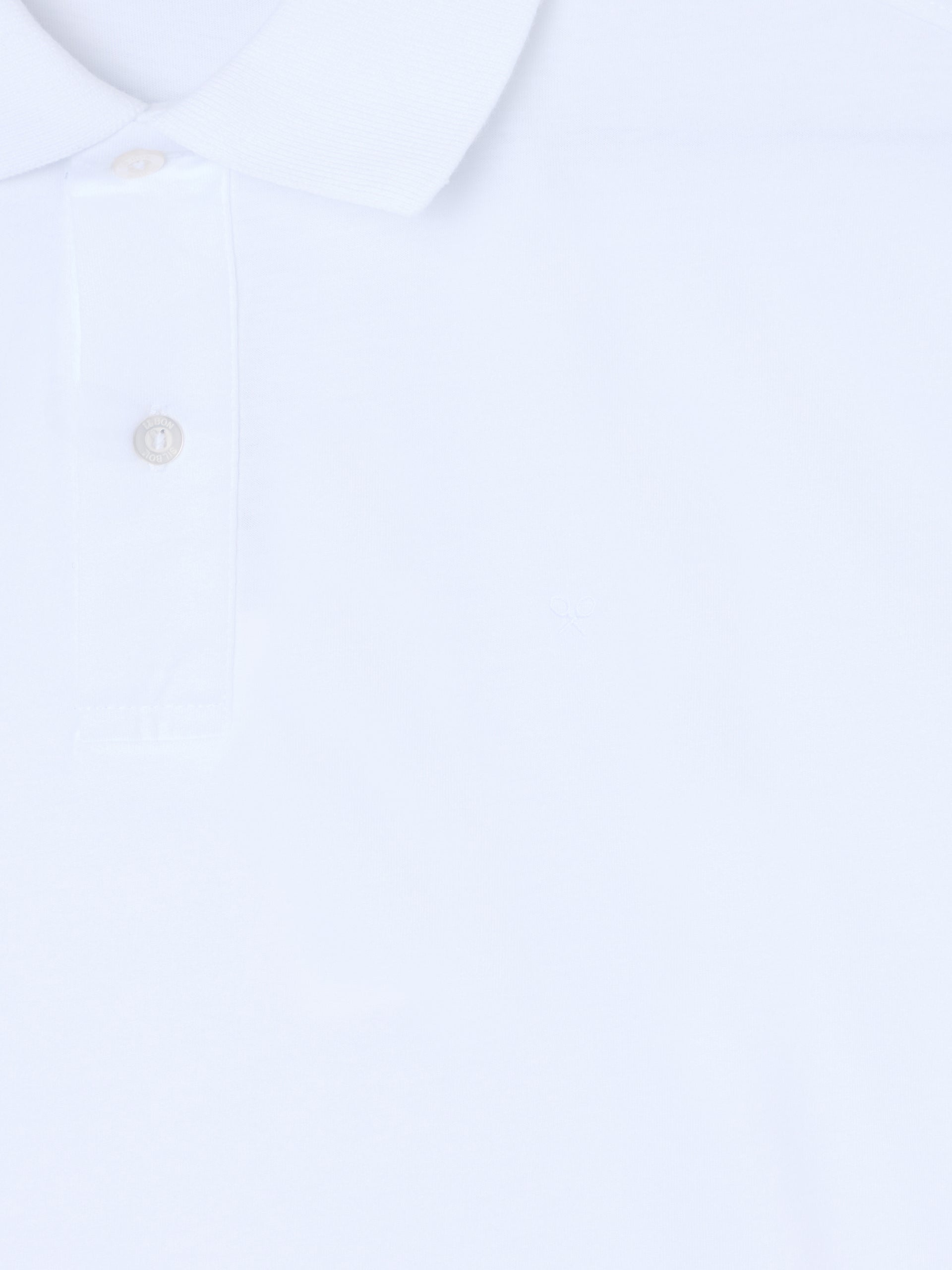 Polo desportivo branco