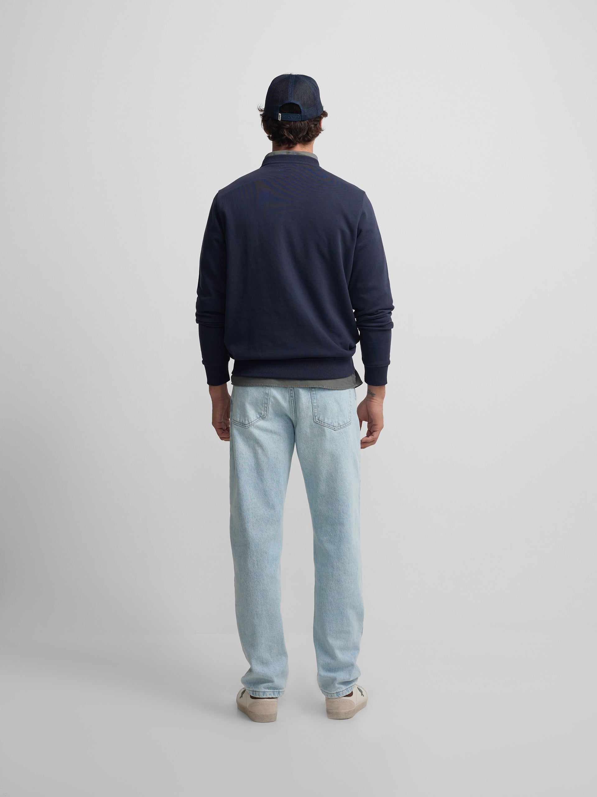 Sweatshirt pleasure azul-marinho