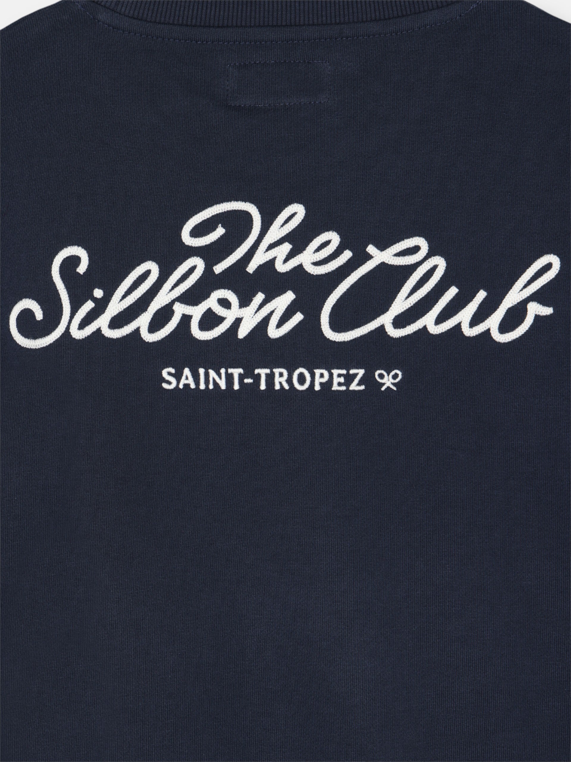 Navy blue Saint Tropez club sweatshirt