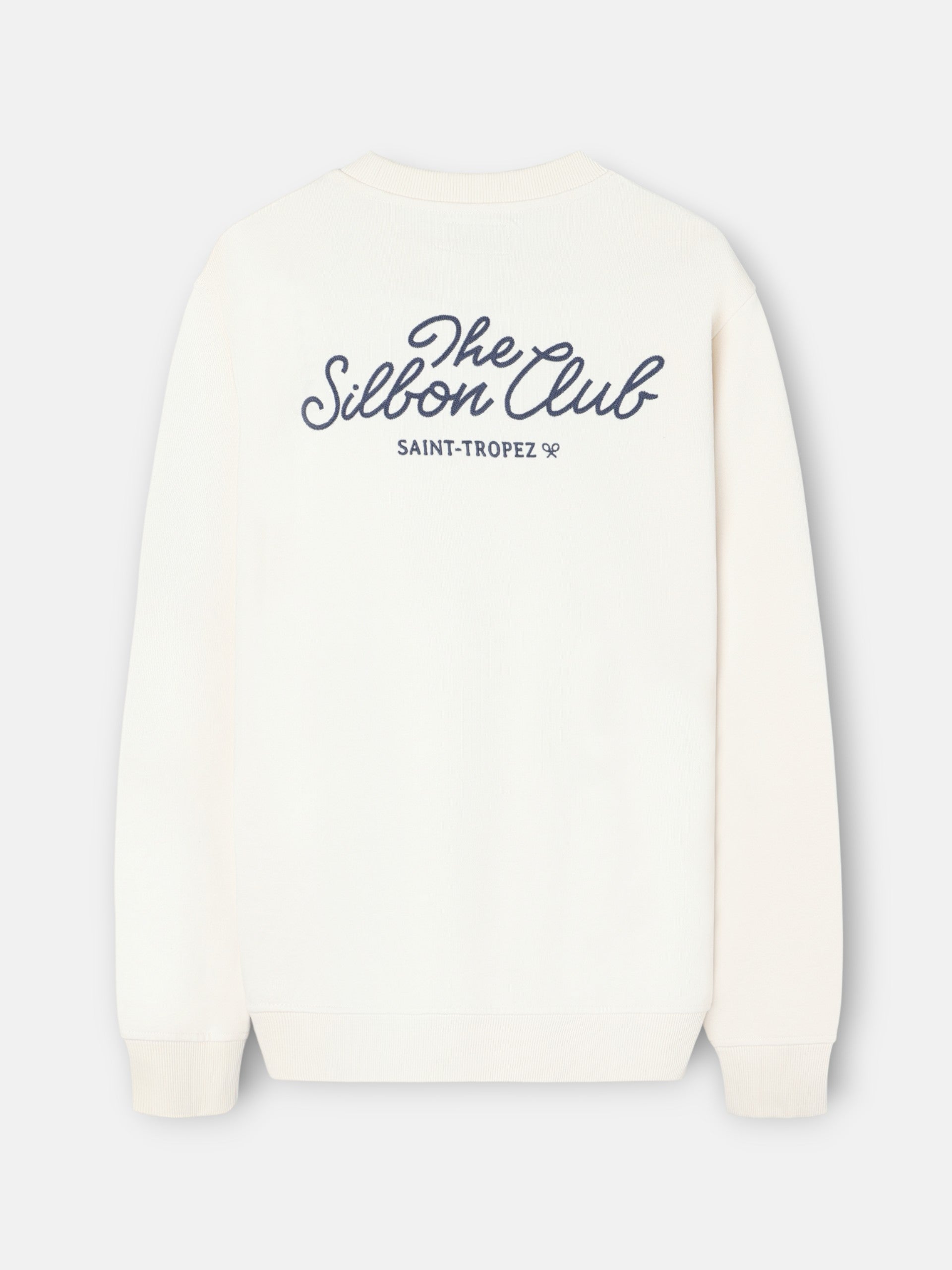 Saint Tropez Club Cream Sweatshirt