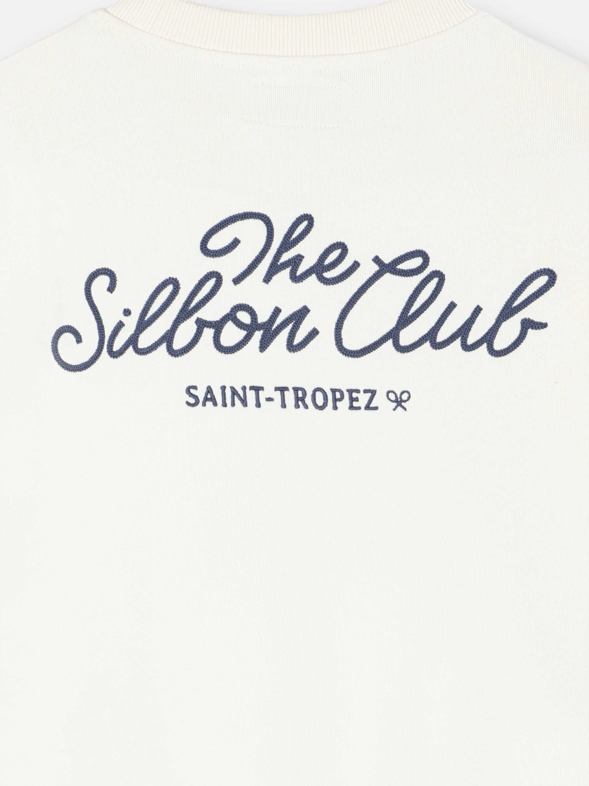 Saint Tropez Club Cream Sweatshirt