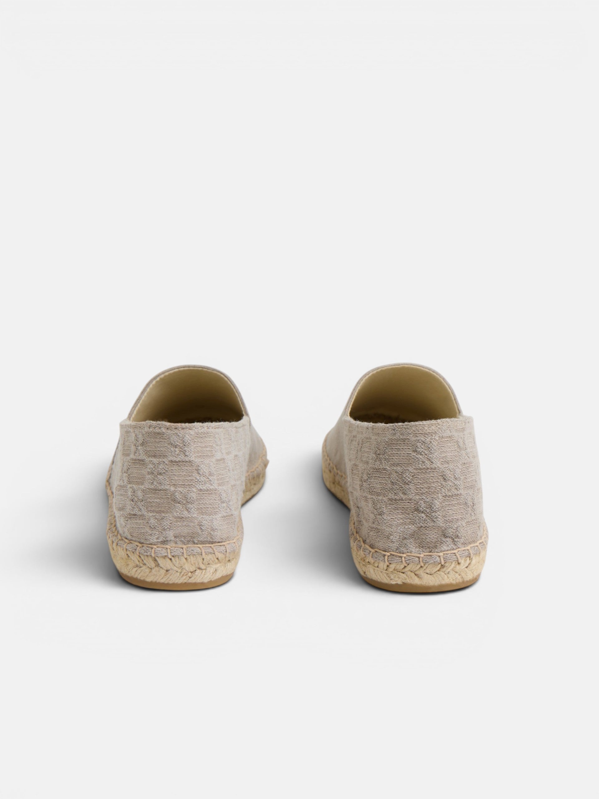 Espadrille minilogo marron clair