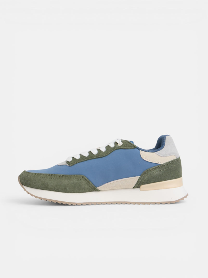 Zapatilla running raqueta verde