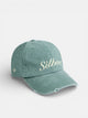 Gorra bordado medio verde