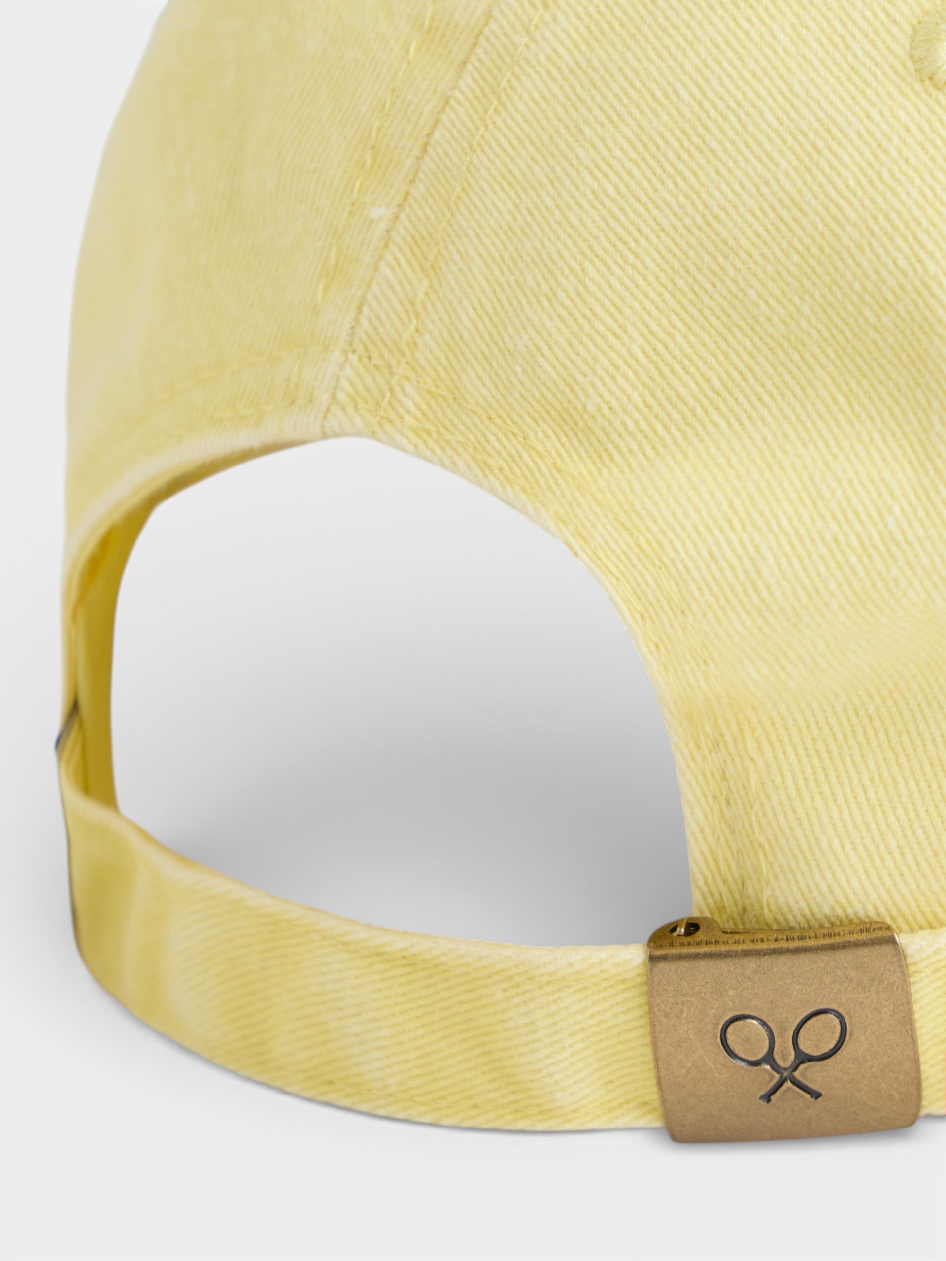 Gorra Silbon estilo denim amarillo
