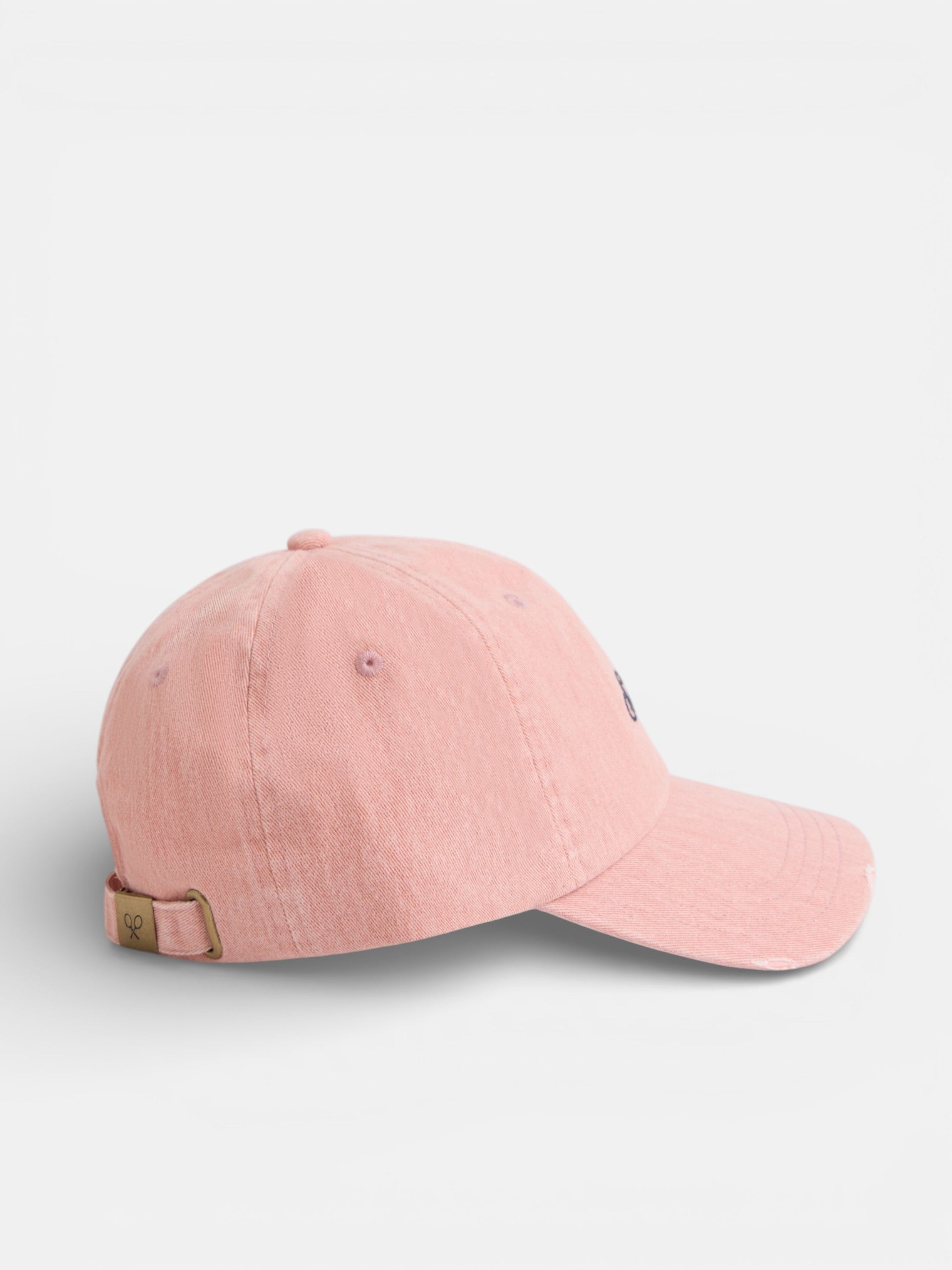 Gorra Silbon estilo denim coral