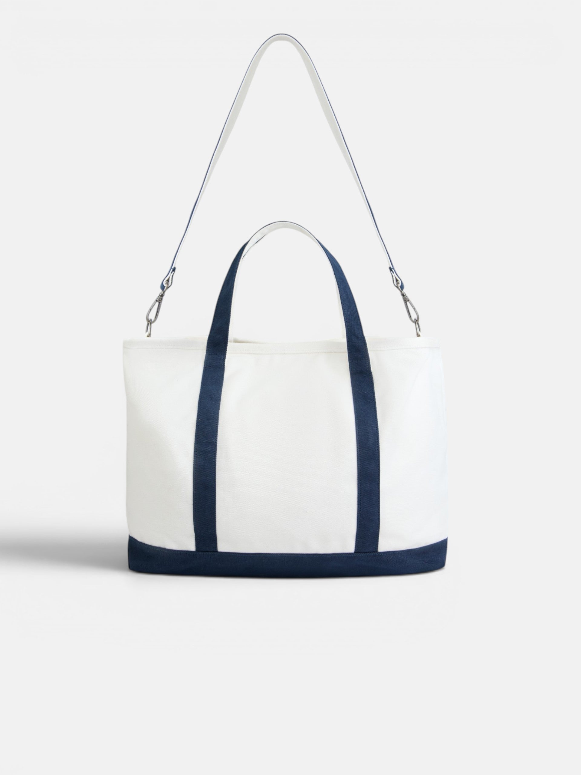Tote bag classic bicolor cream