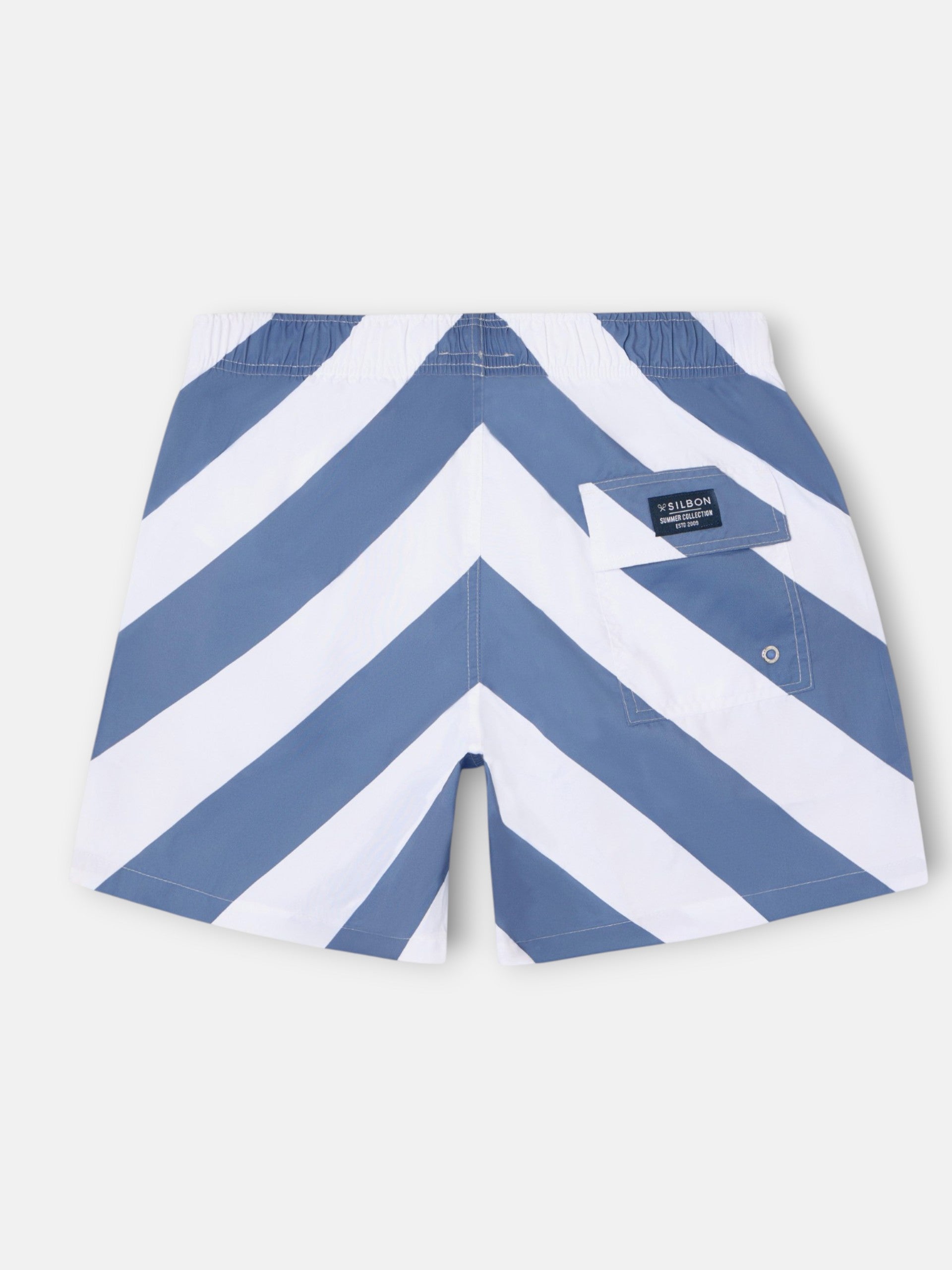 Bañador franjas azules